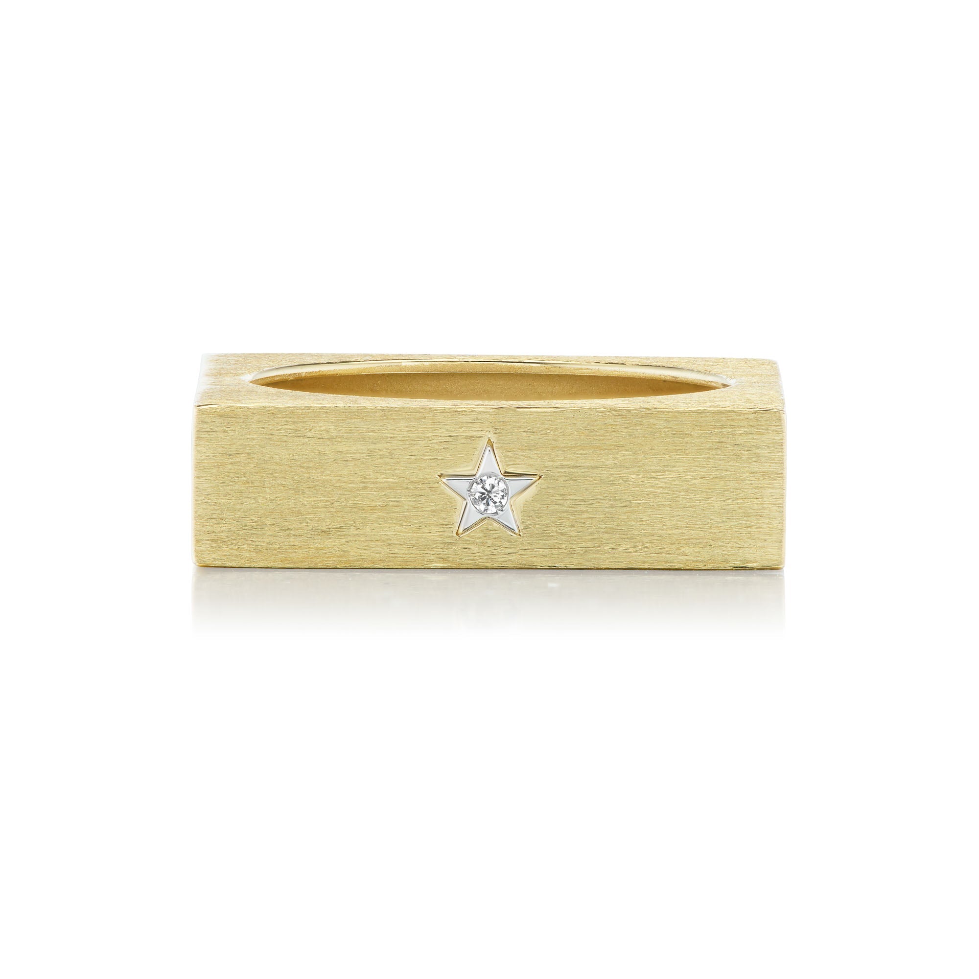 Night & Day Four Faces Ring in Yellow Gold - MUSE Shop