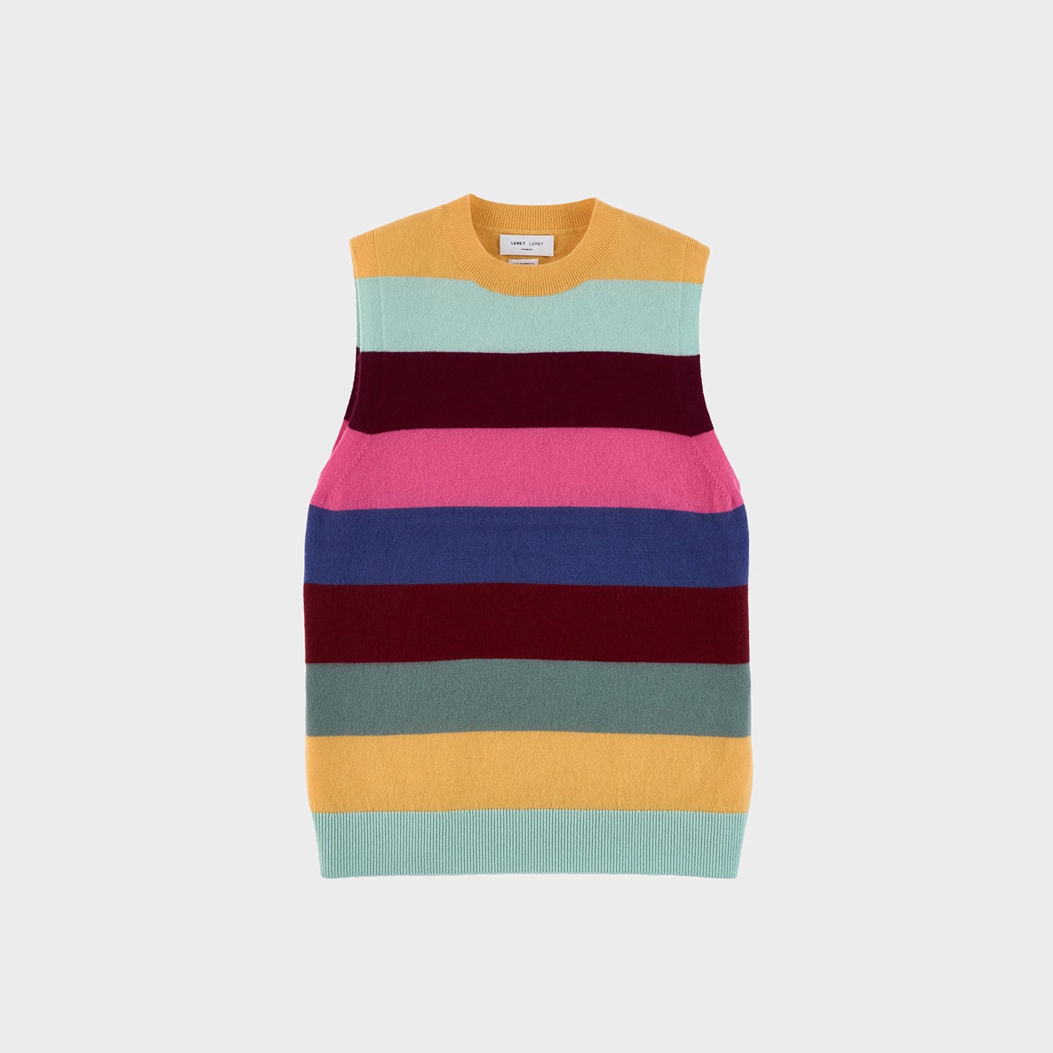 No. 87 Striped Vest - MUSE Shop