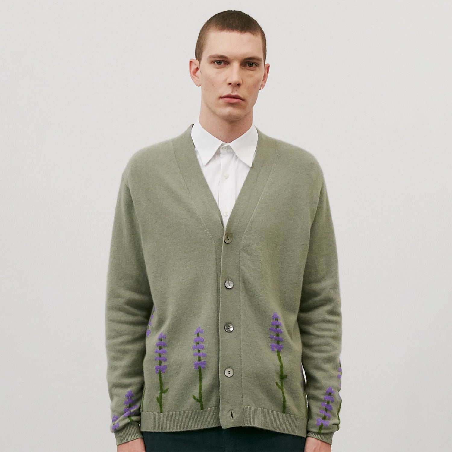 No. 88 Lavender Cardigan - MUSE Shop