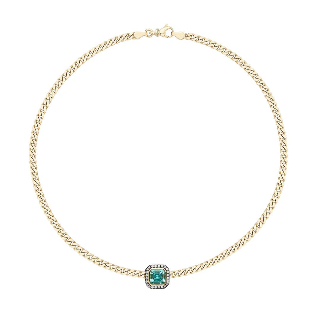 Octagonal Payal Muzo Necklace - MUSE Shop