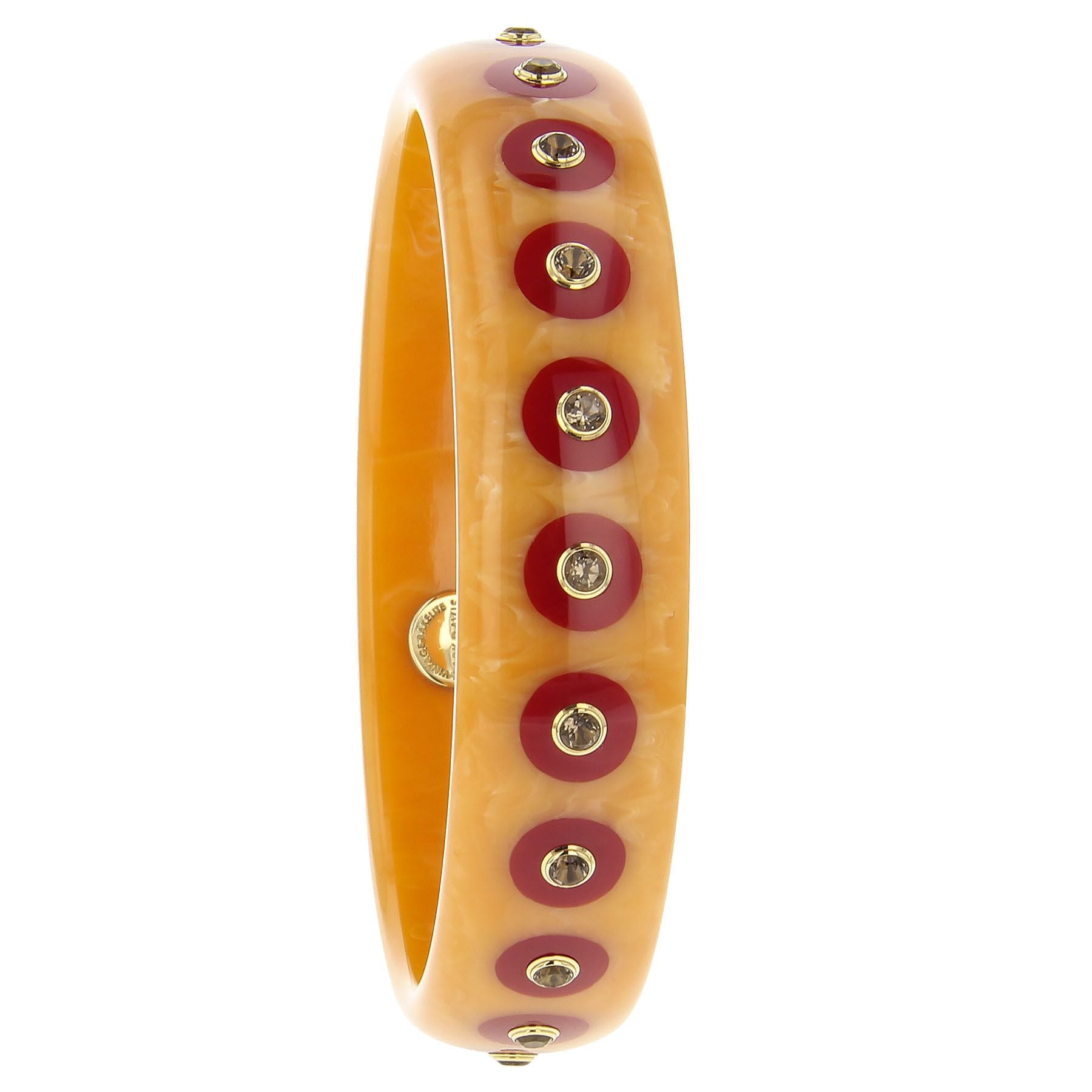 Orange Bakelite Bangle - MUSE Shop