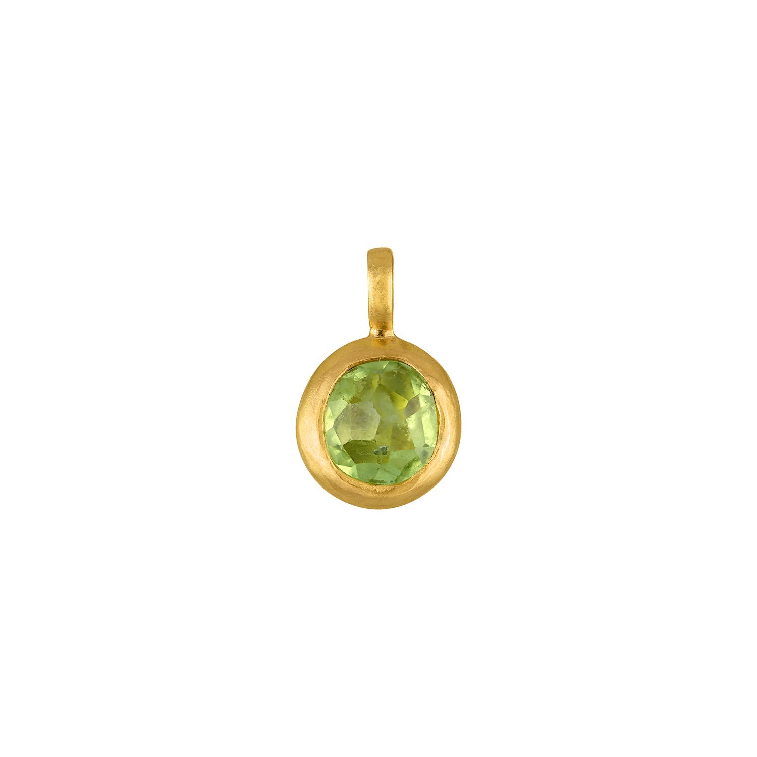 Peridot Seeds of Life Charm - MUSE Shop