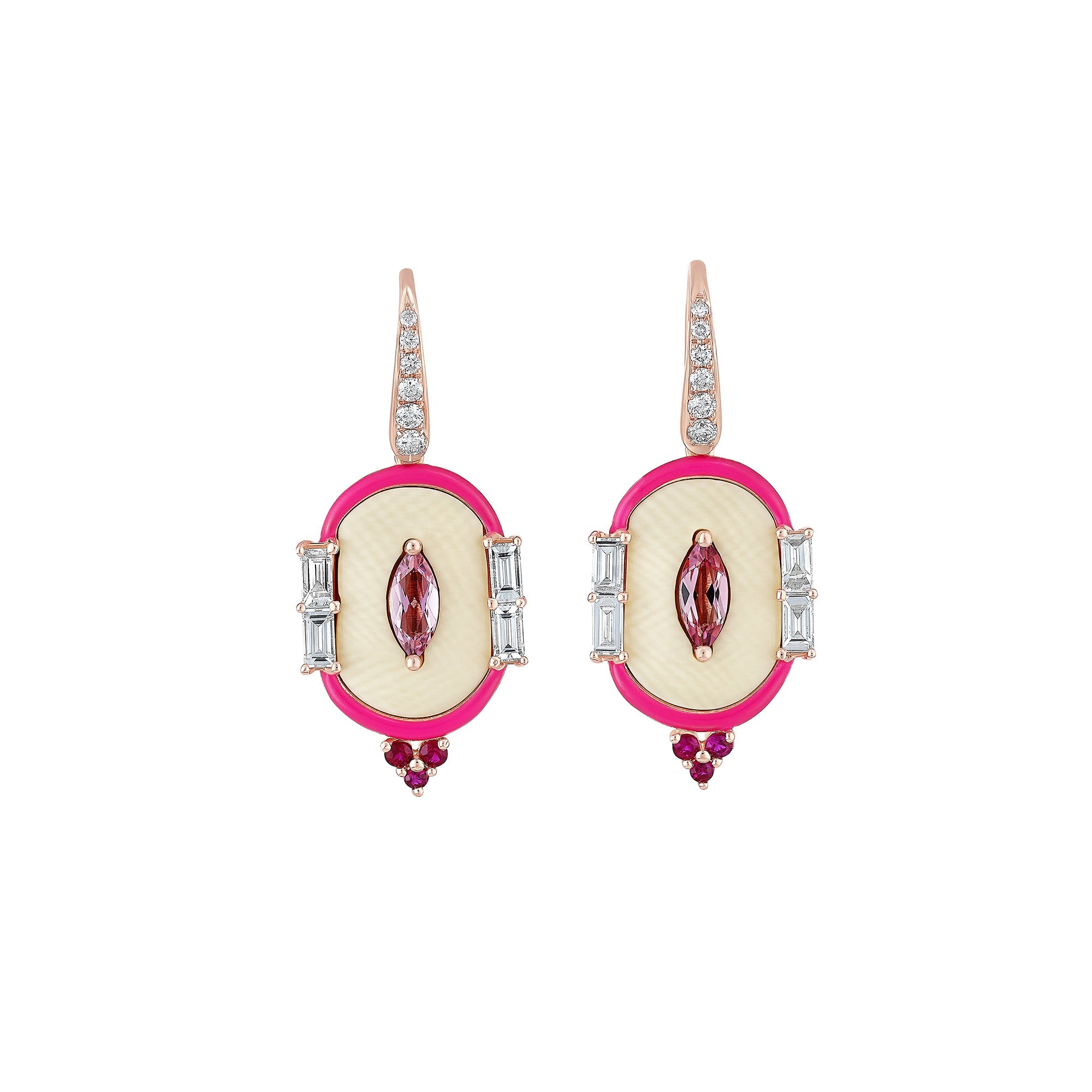 Pink Ladies Earrings - MUSE Shop