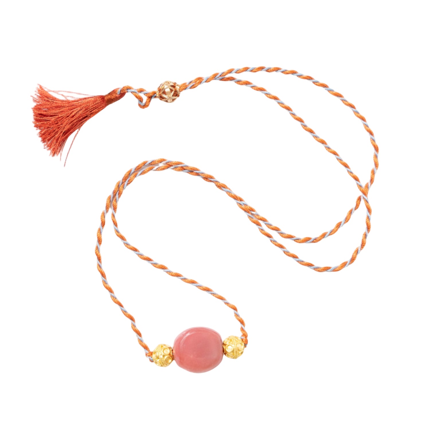 Pink Opal Daira Cord Necklace - MUSE Shop