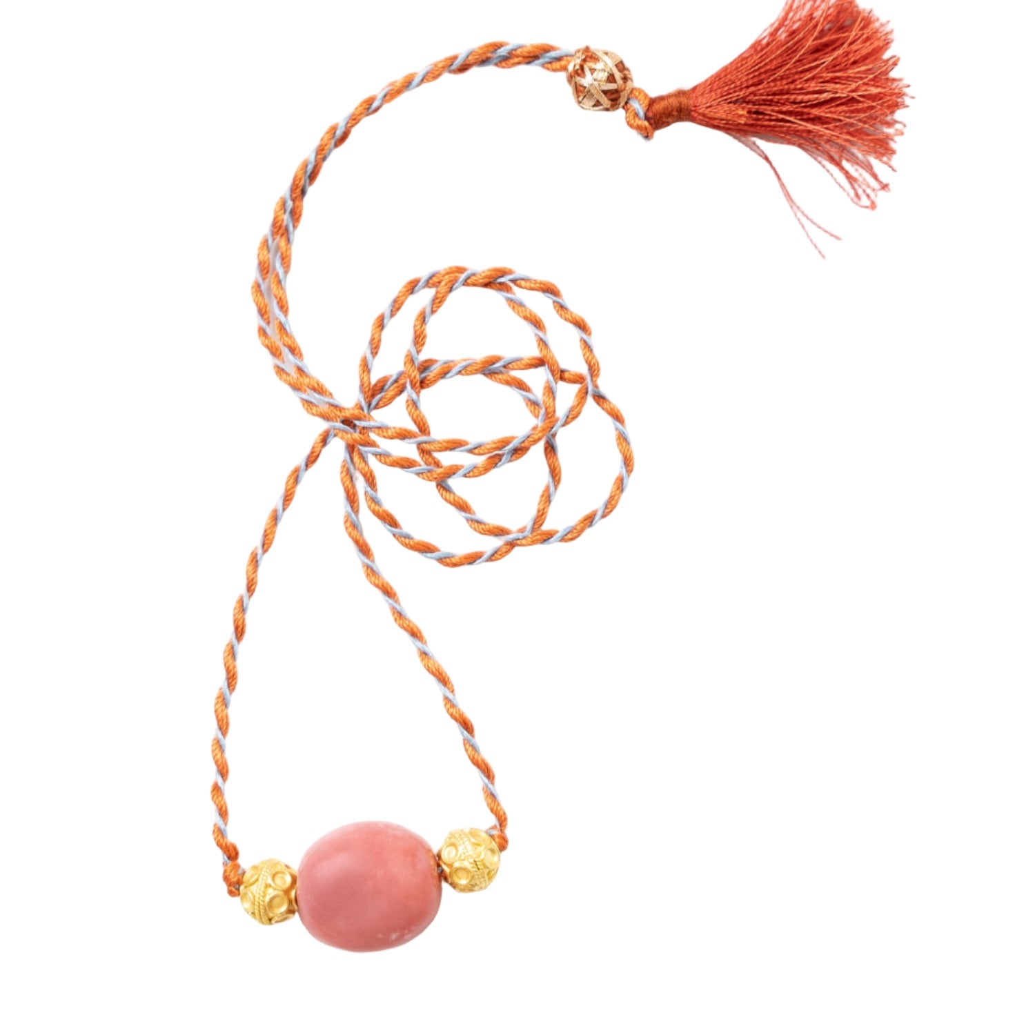 Pink Opal Daira Cord Necklace - MUSE Shop