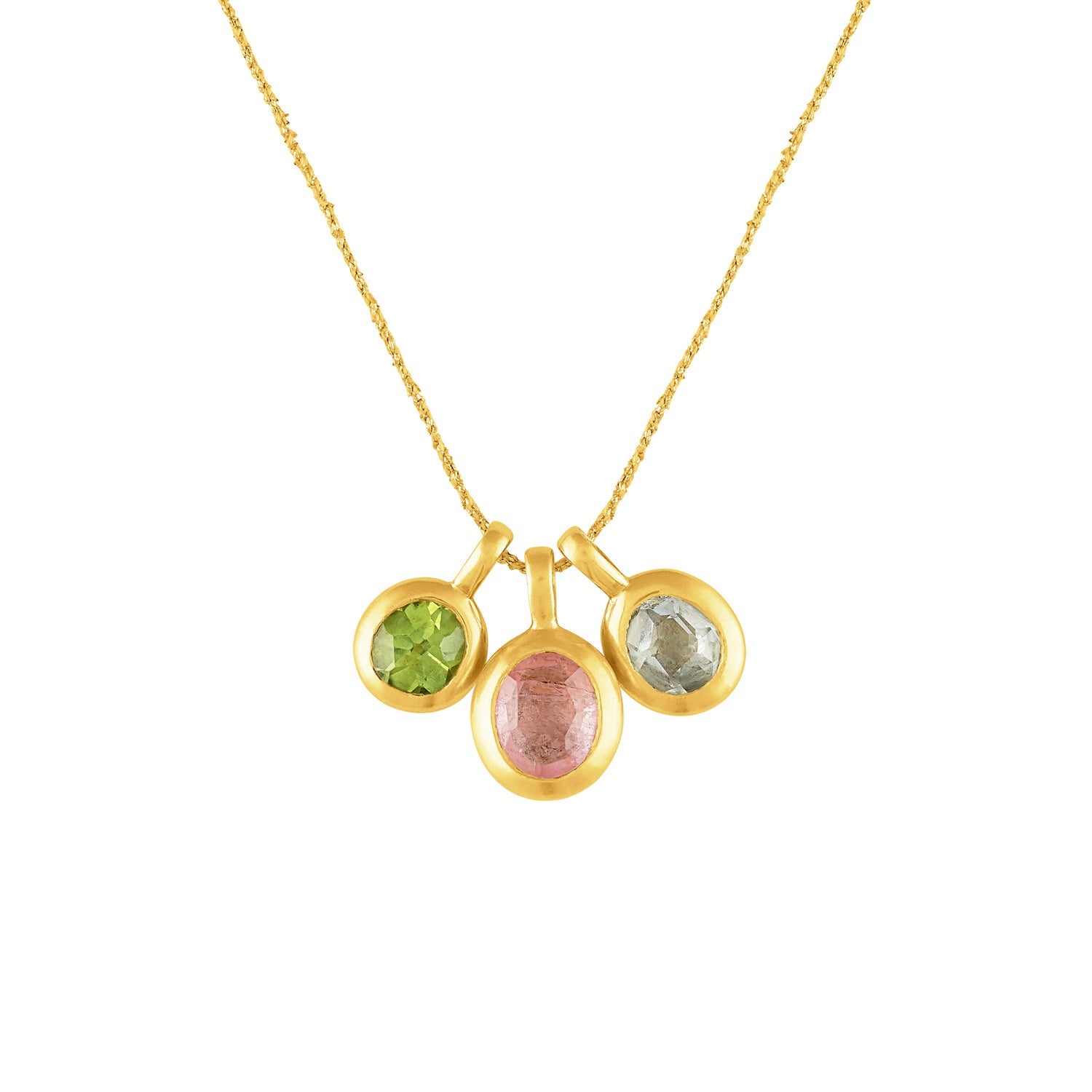 Pink Spinel Seeds of Life Charm - MUSE Shop