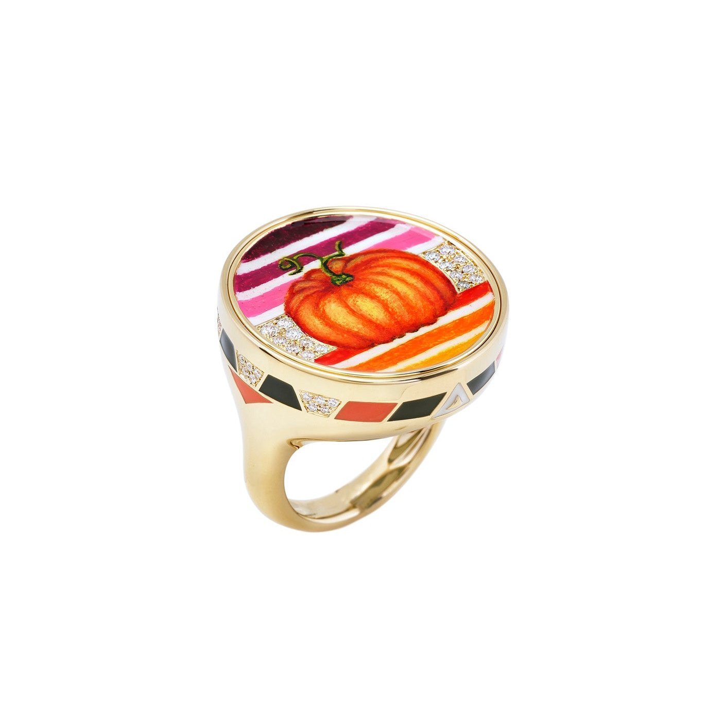 Reversible Change Your Stripes Pumpkin Ring