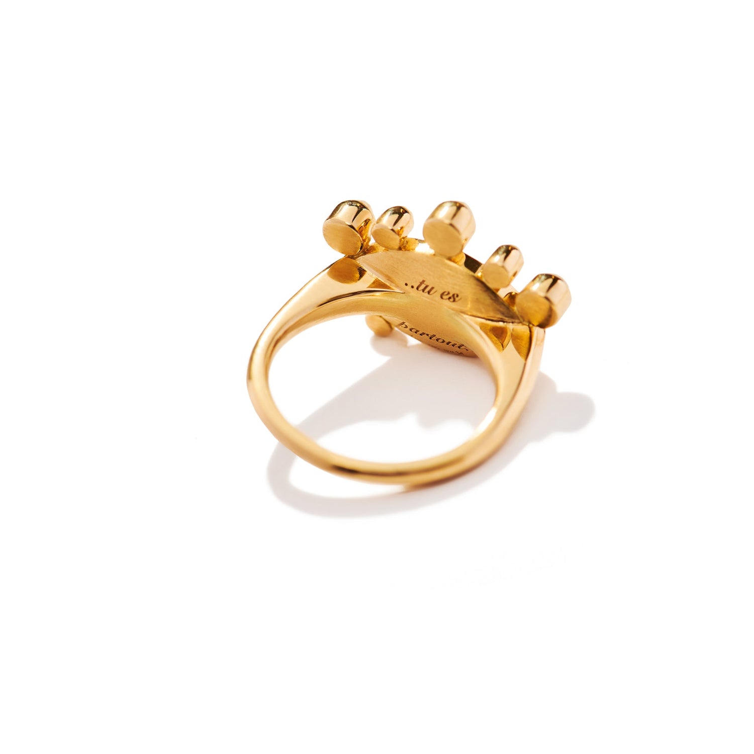 Russe Petit Bleu Chevalier Ring - MUSE Shop