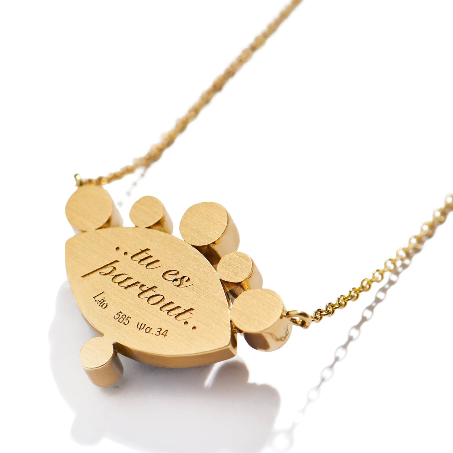 Russe Petit Bleu Diamond Necklace - MUSE Shop