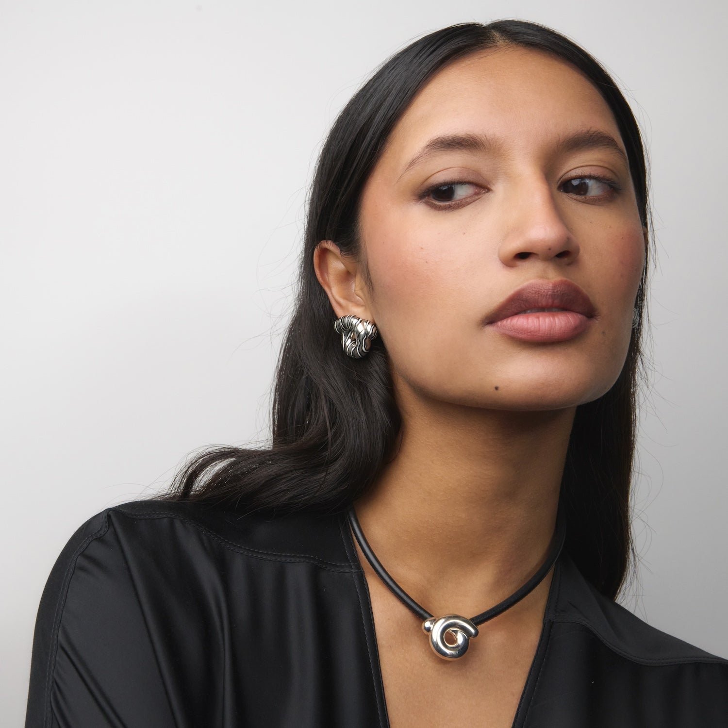 Silver Tarallo Necklace - MUSE Shop