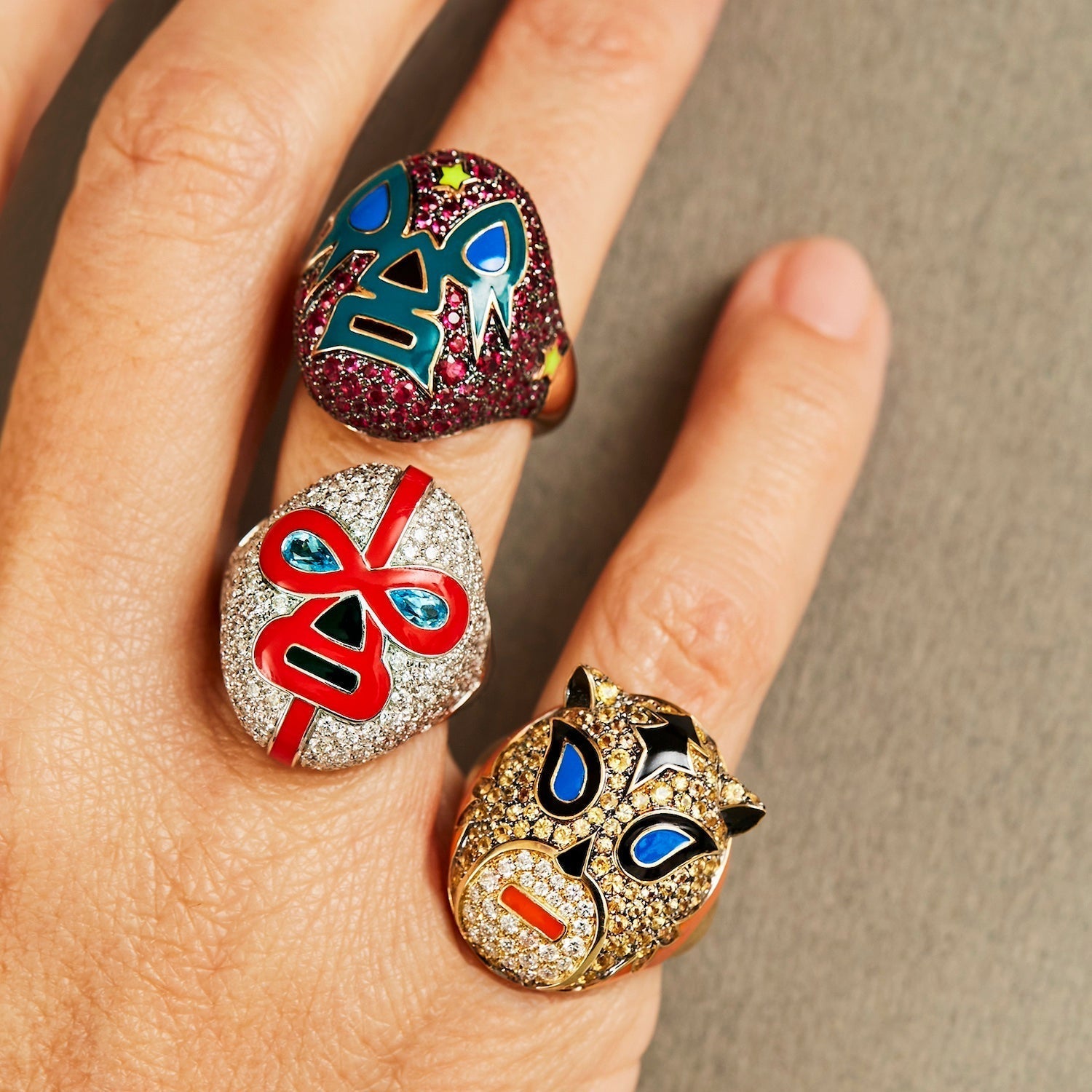 The Destroyer Wrestler Ring - MUSE Shop