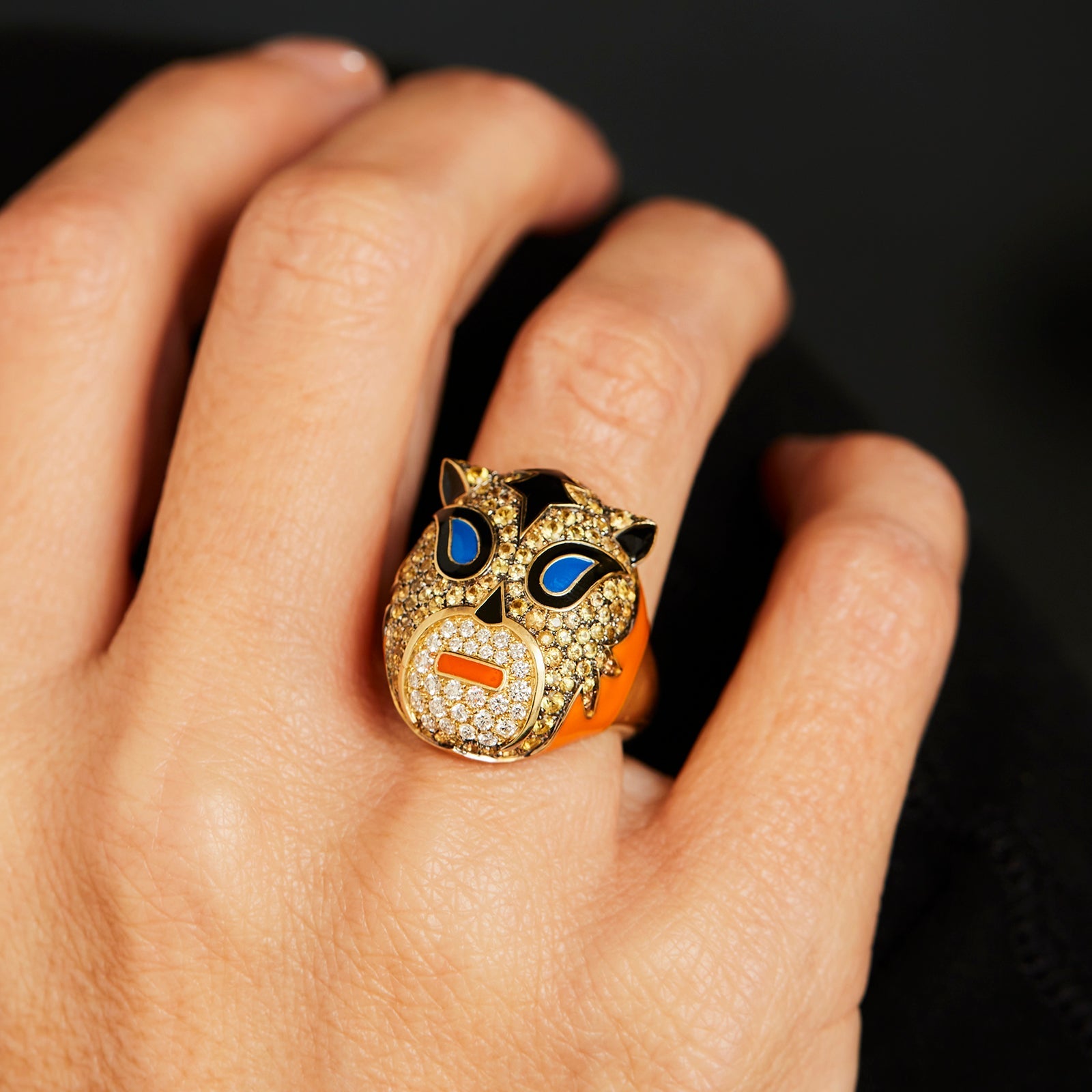 The Tiger Wrestler Ring - MUSE Shop