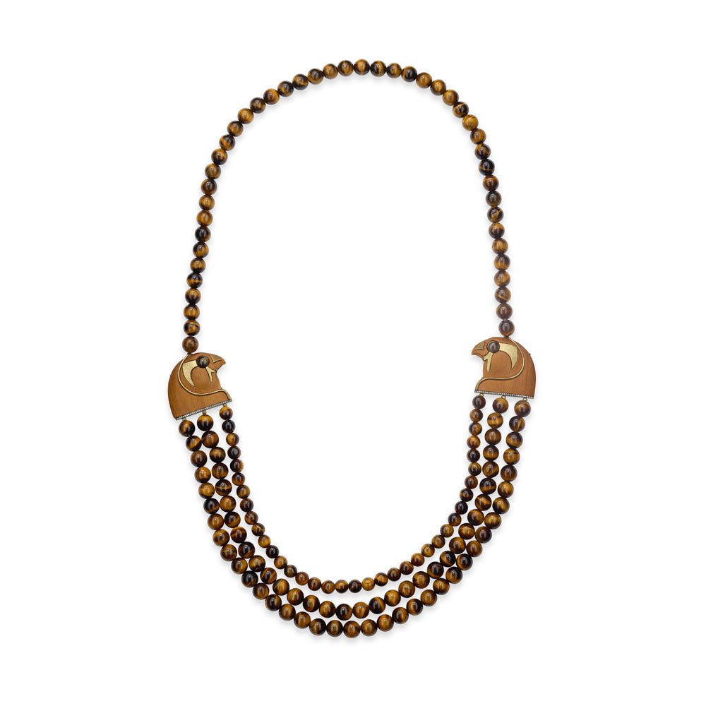 Tiger's Eye Egypt Necklace - MUSE Shop