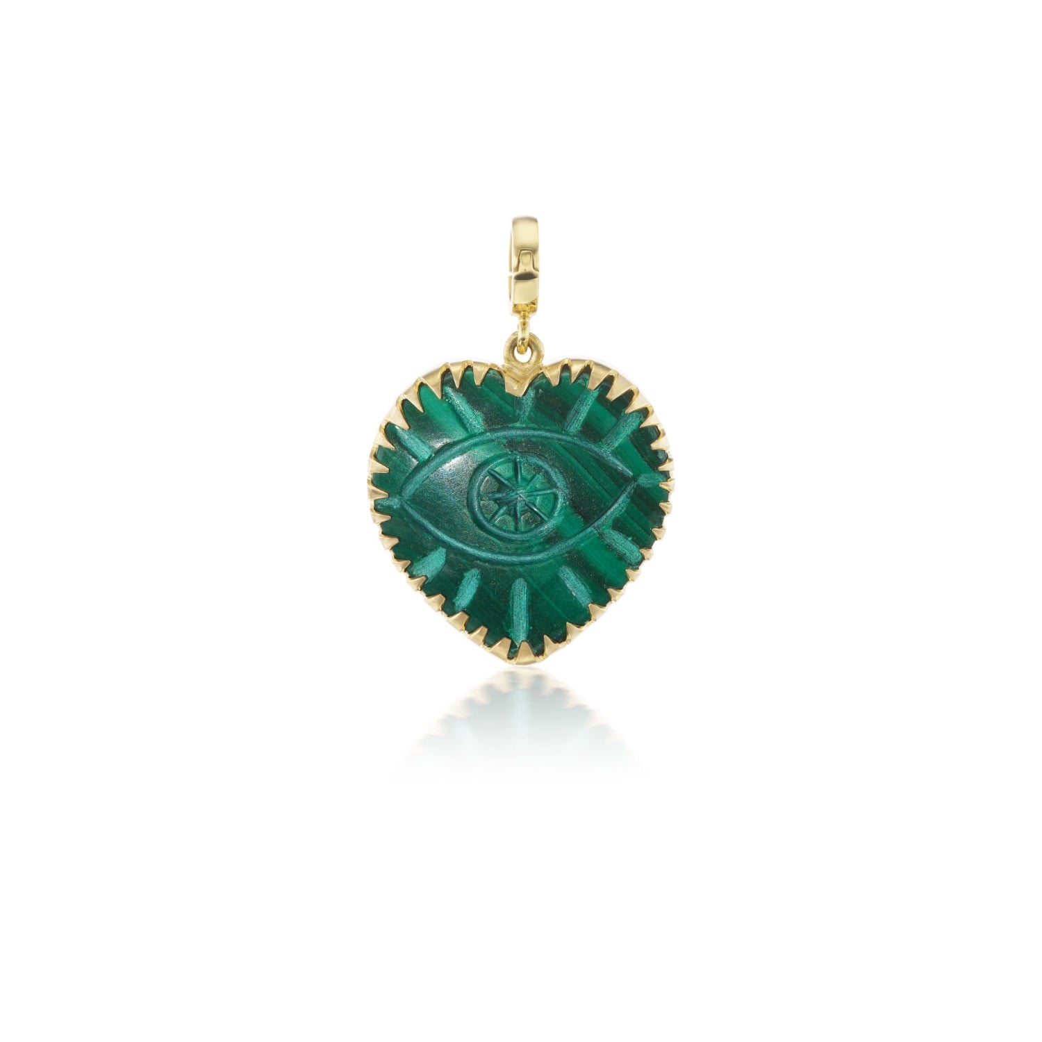 Tina Malachite Charm - MUSE Shop