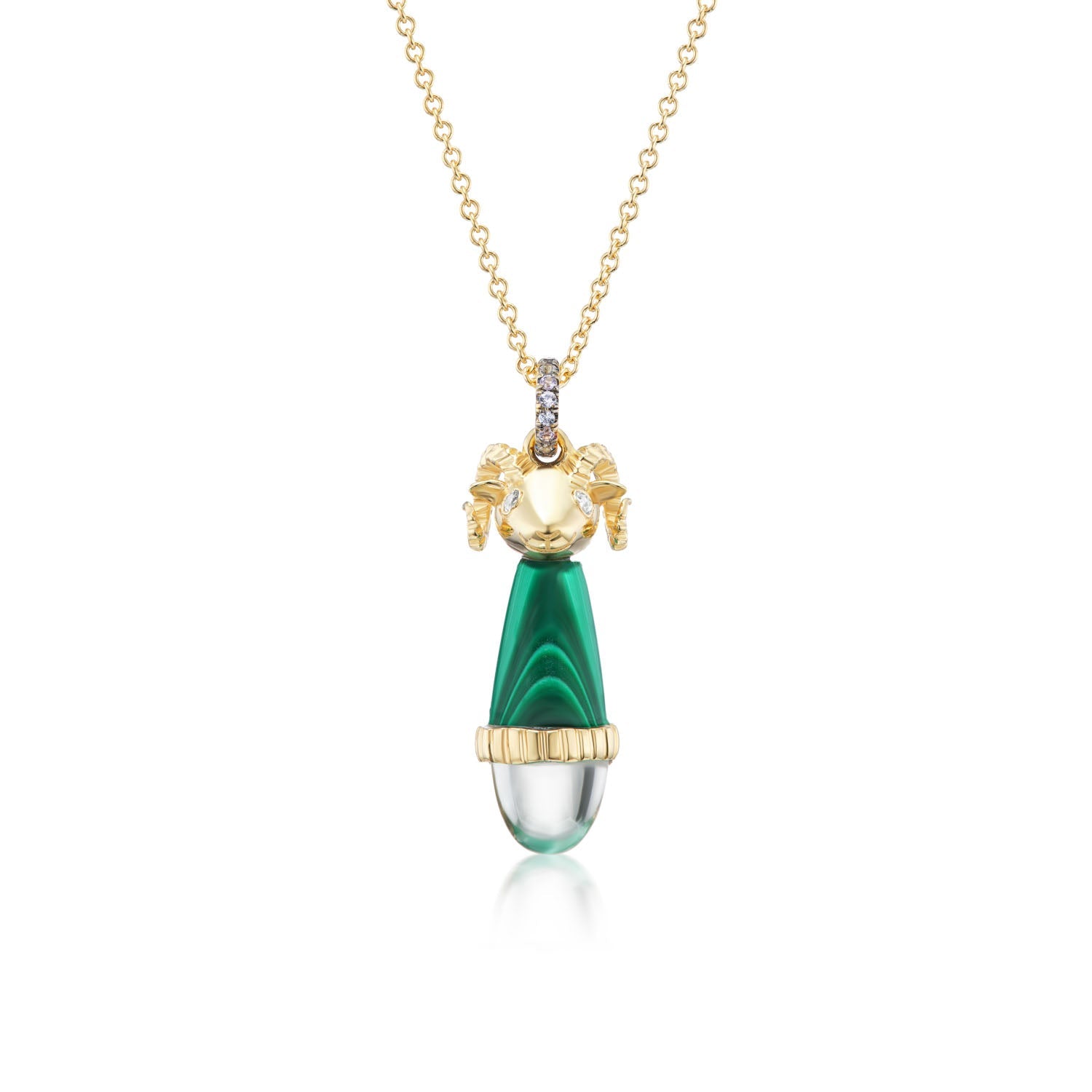 Tiny Ram Totem Necklace - MUSE Shop