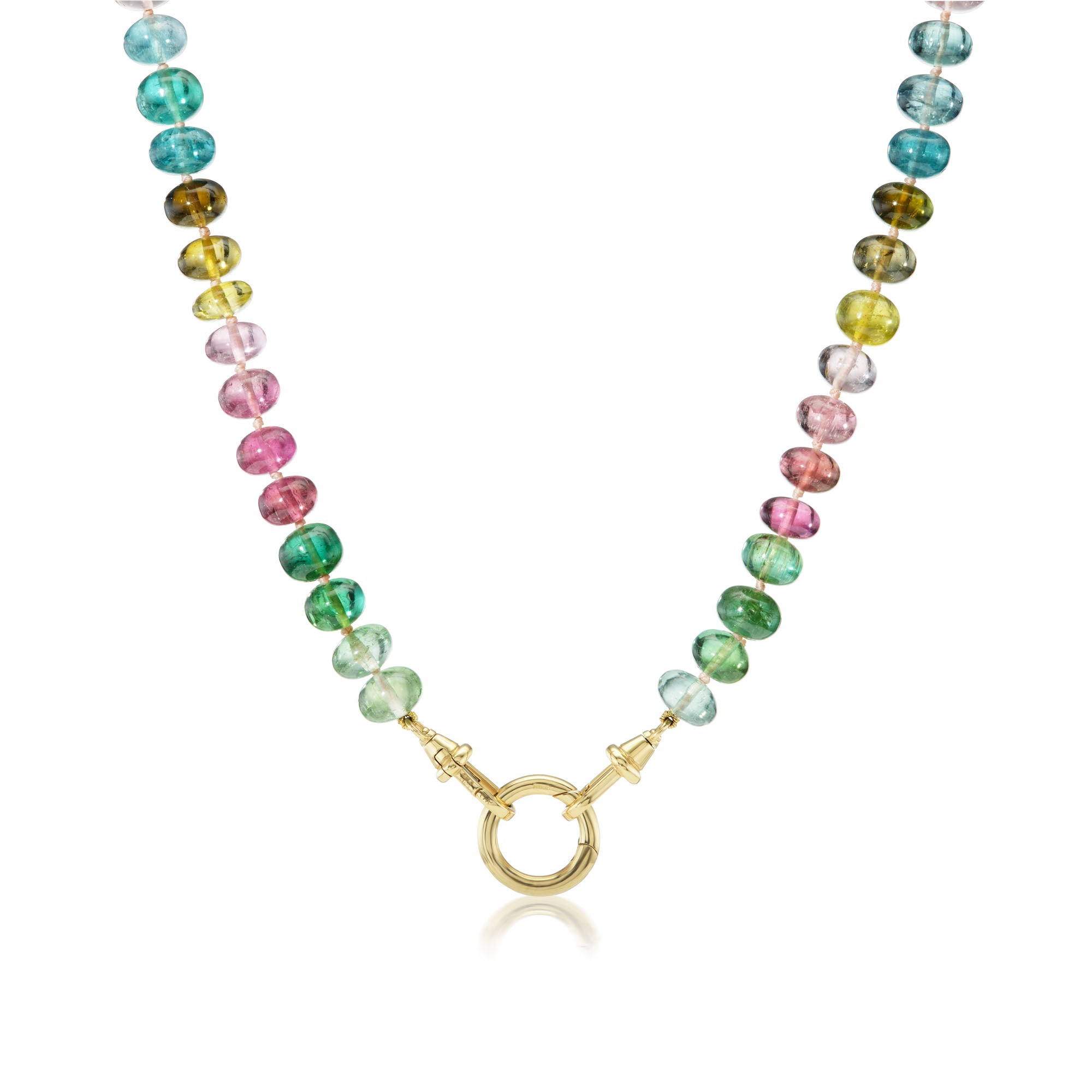 Tourmaline Precious Candy Bead Necklace - MUSE Shop