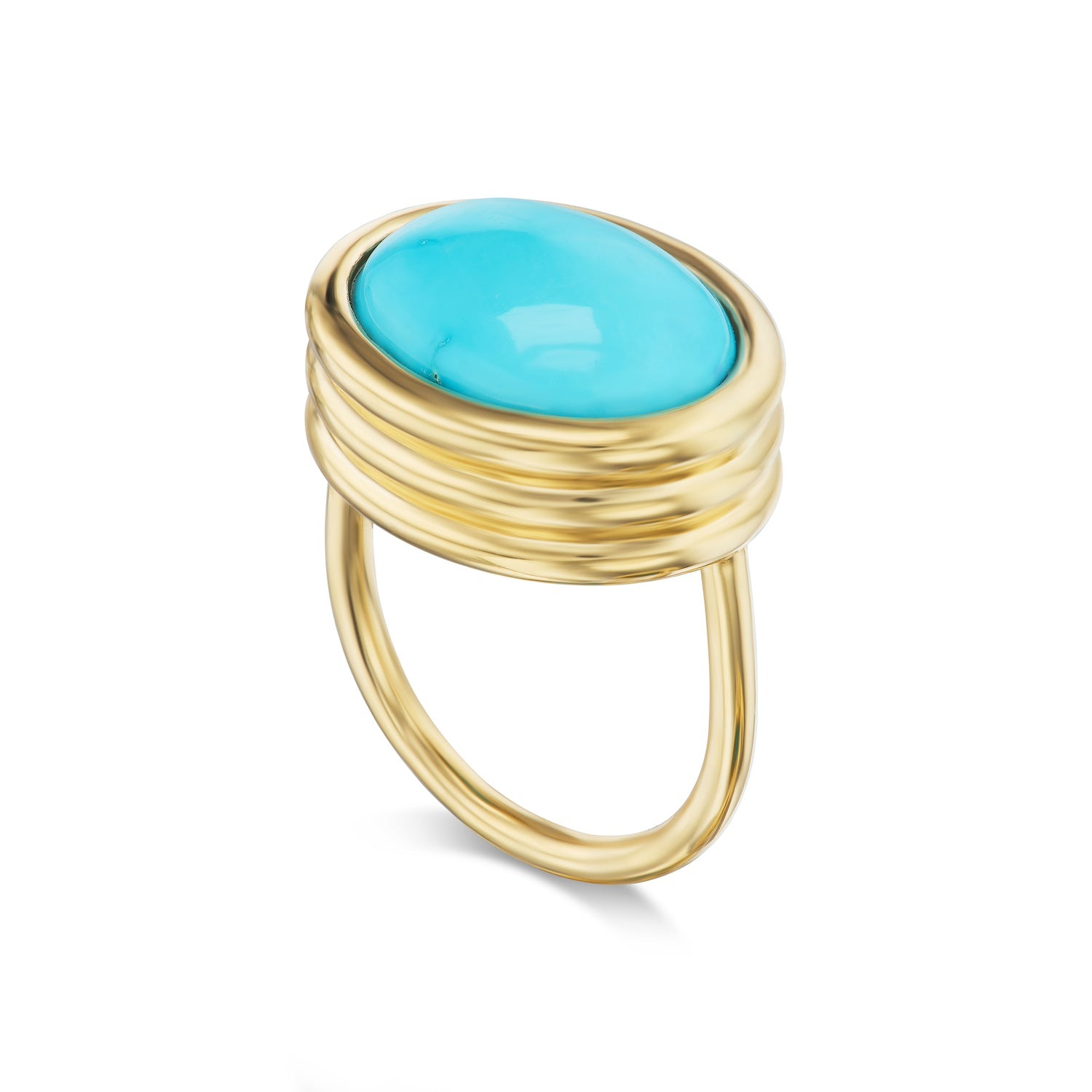 Turquoise Scùba Ring - MUSE Shop