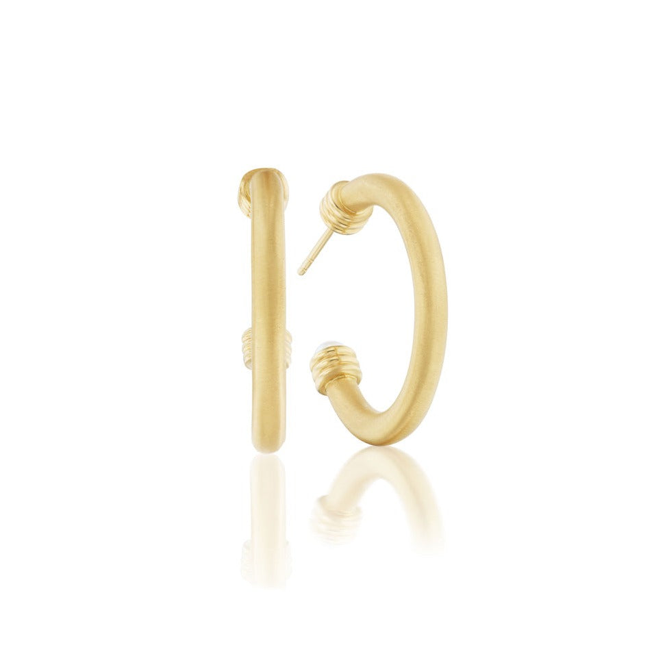 Large Open Grotto Hoops