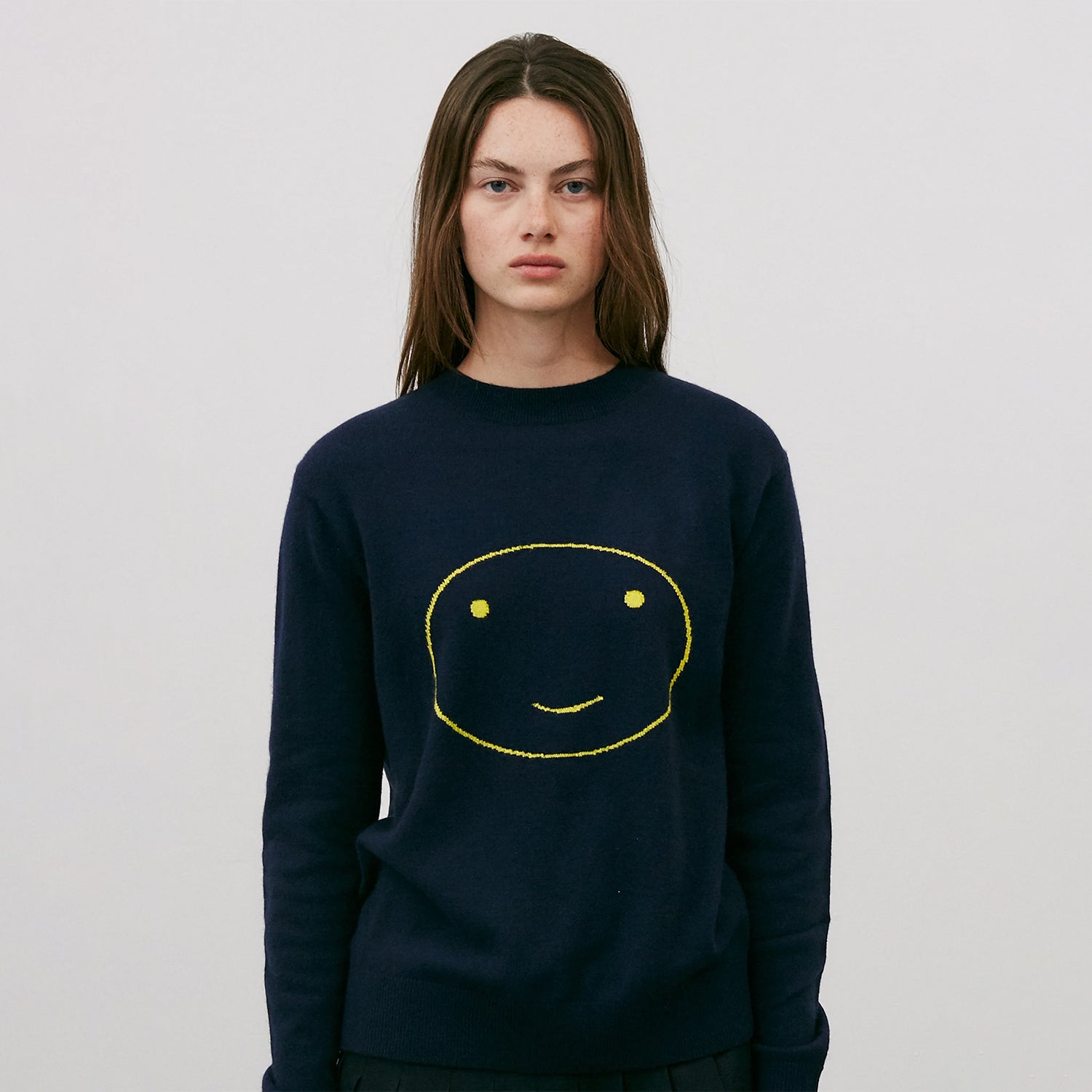 No. 91 Happy Face Sweater
