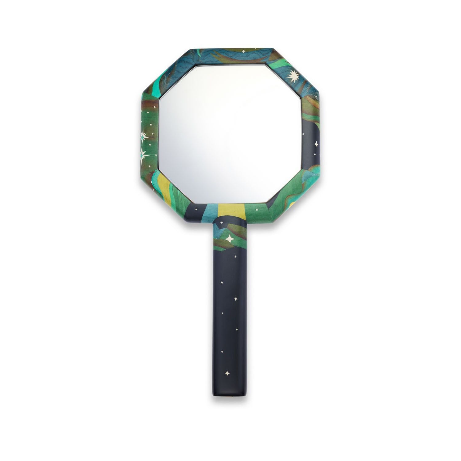 Elphaba's Sky Marquetry Mirror