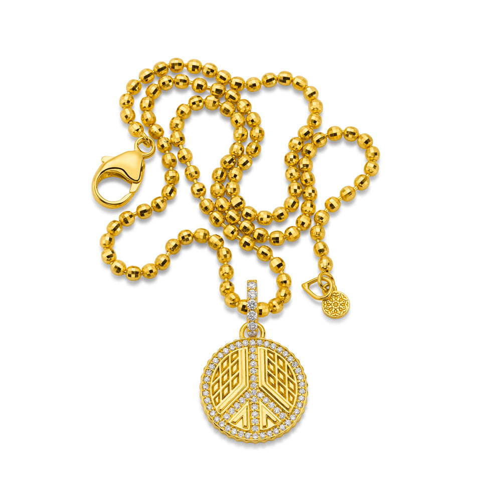 Peace Coin Pendant