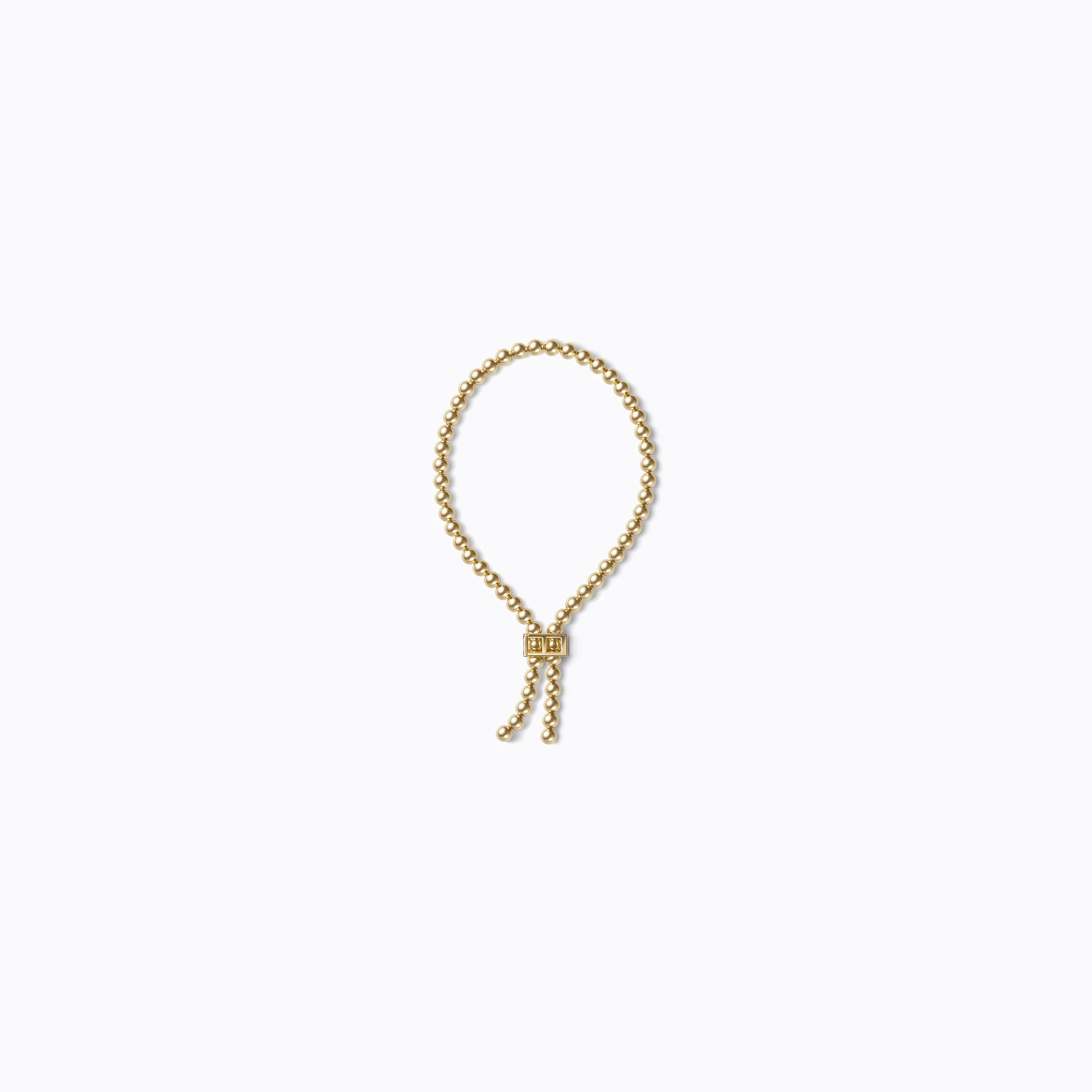 Mini Yellow Gold Node Strands (clasps & studs sold separately) (Copy)