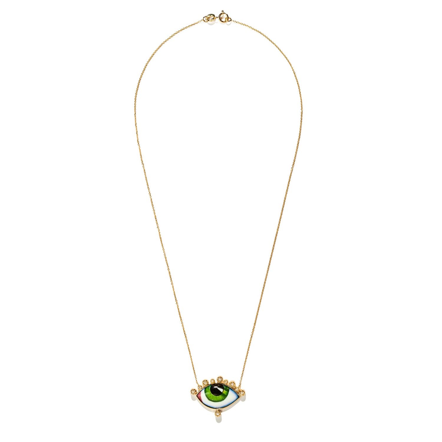 Russe Grand Vert Eye Necklace