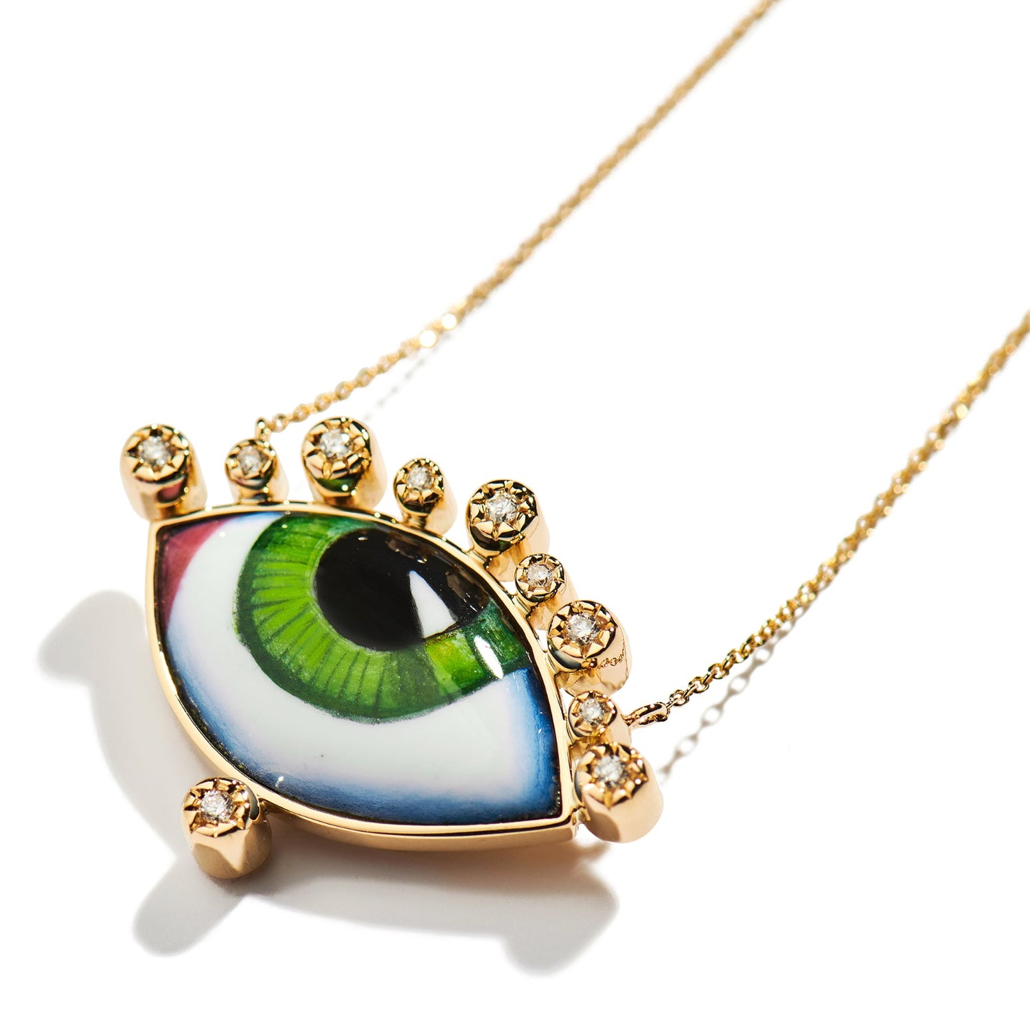 Russe Grand Vert Eye Necklace