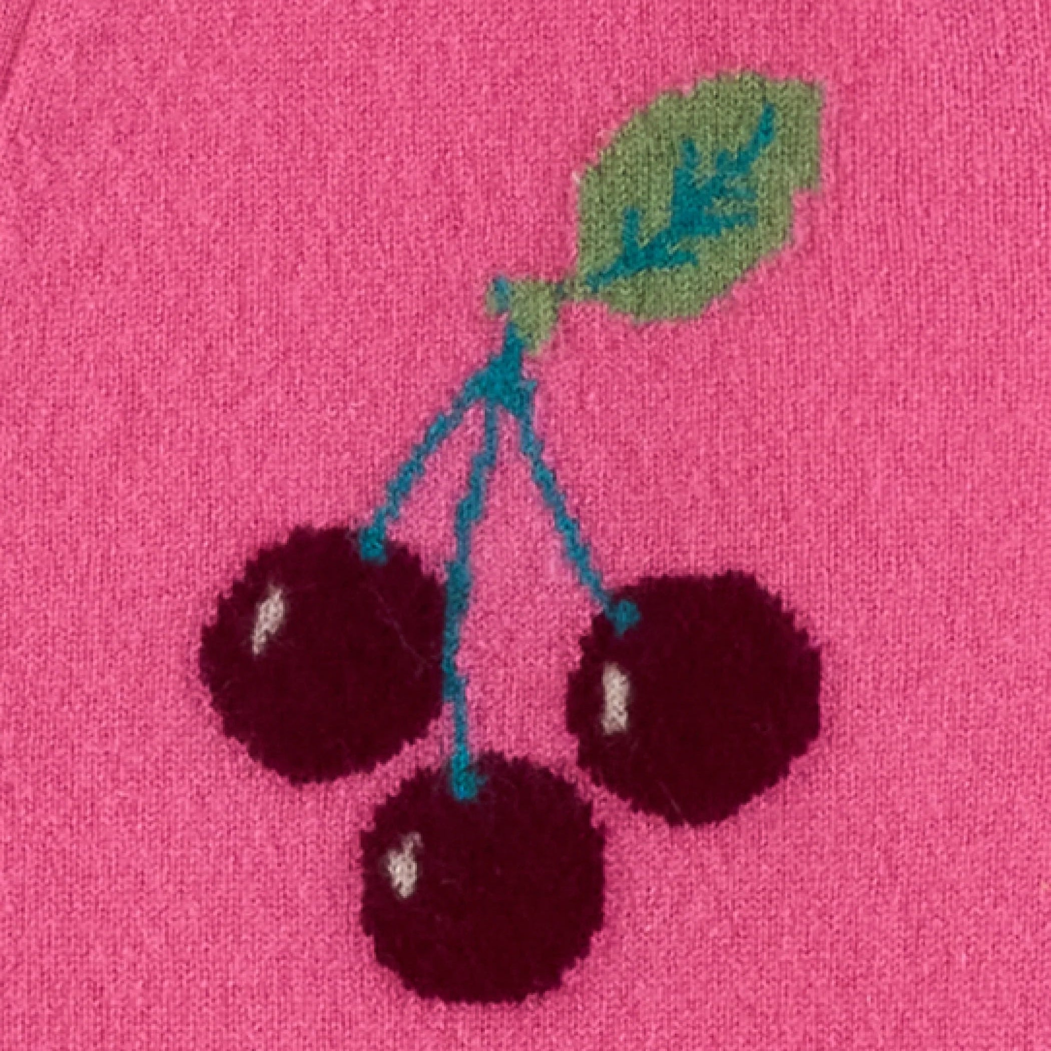 No. 89 Cherries Cardigan