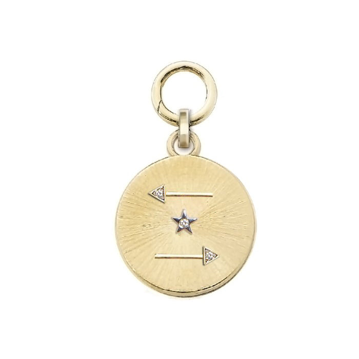 Ora Gold Silk Talisman Charm