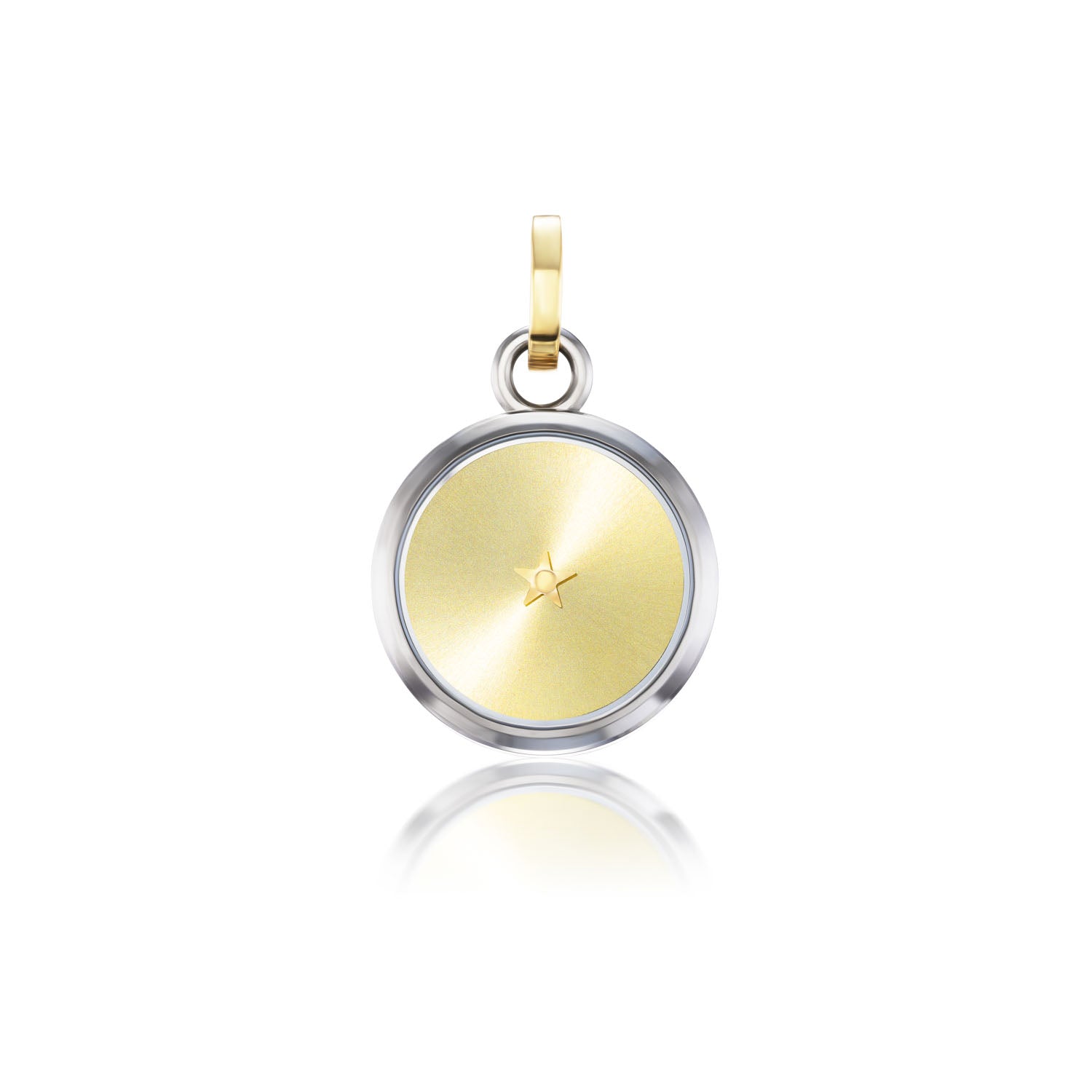 Carpe Diem Titanium Charm “Love is Gold”