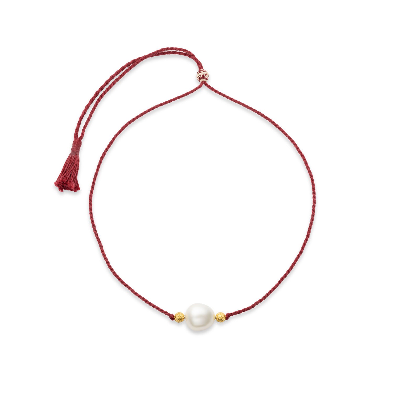 South Sea Pearl Snakefruit Cord Necklace