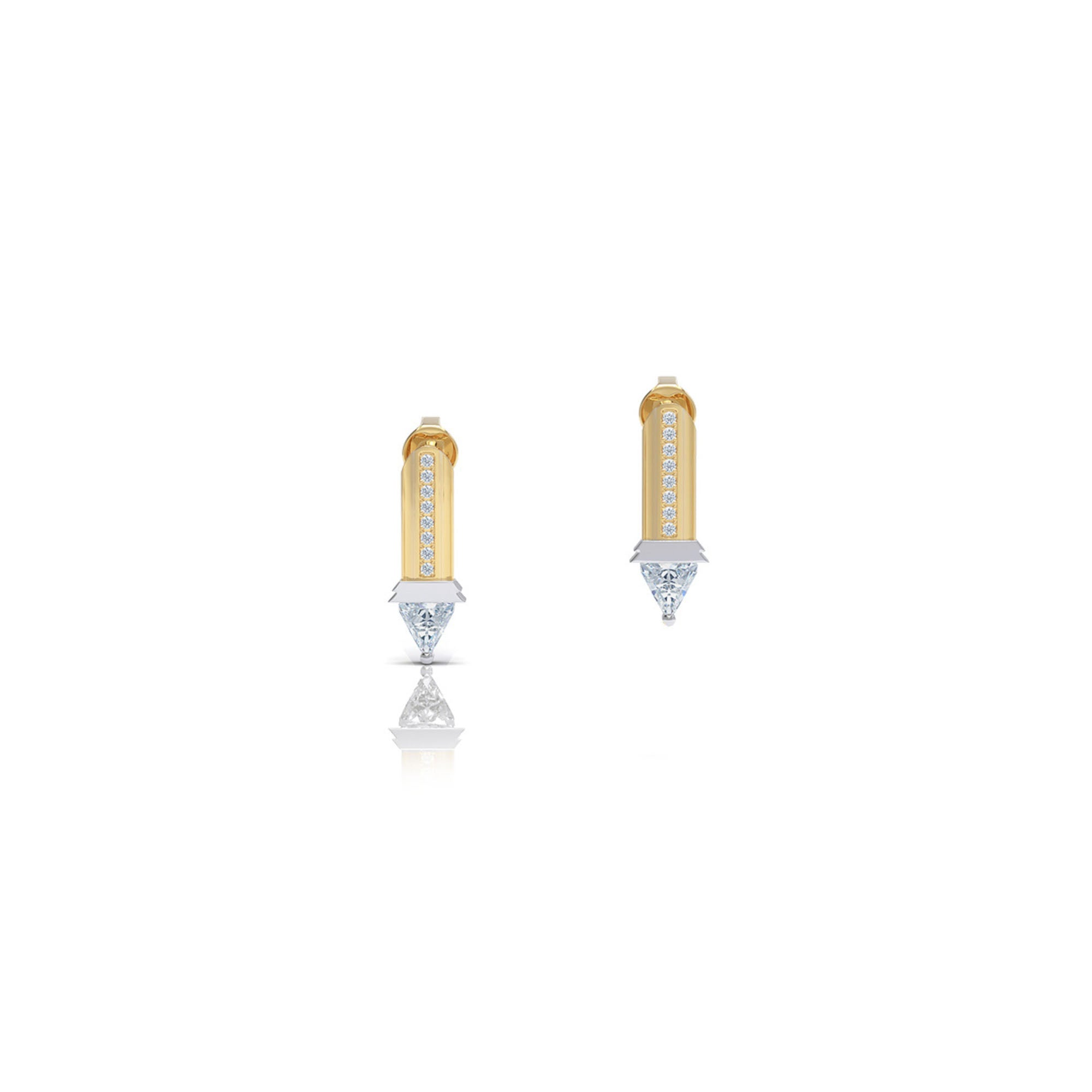 The Trilliant Piccolos Earrings