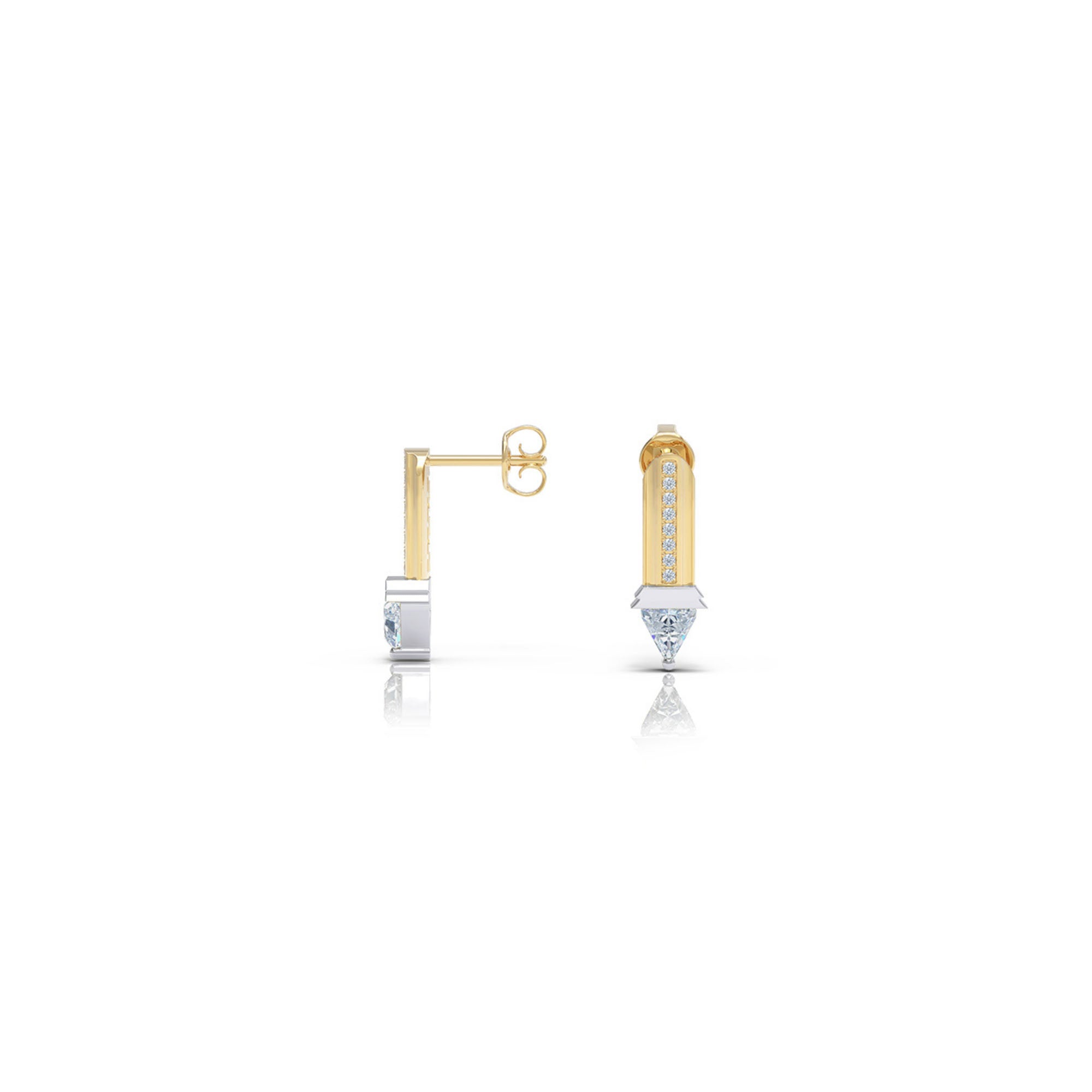 The Trilliant Piccolos Earrings