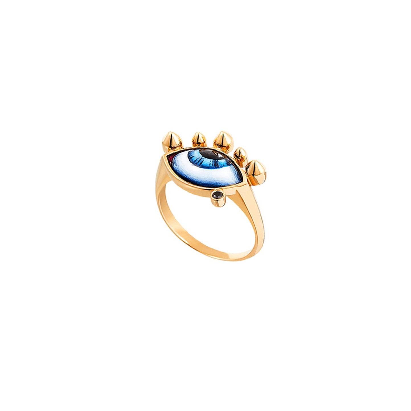 Russe Petit Bleu Chevalier Ring