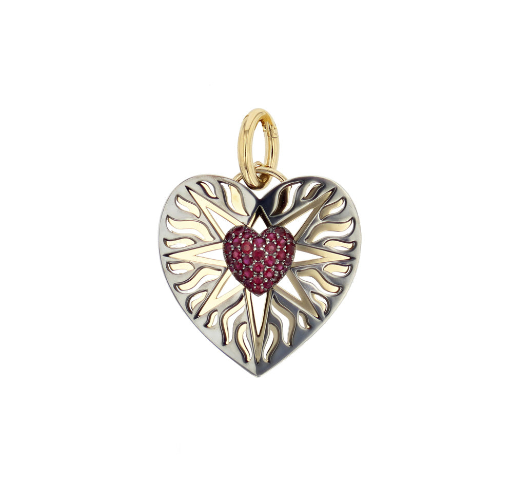 Cosmogonie Secrète Heart Charm