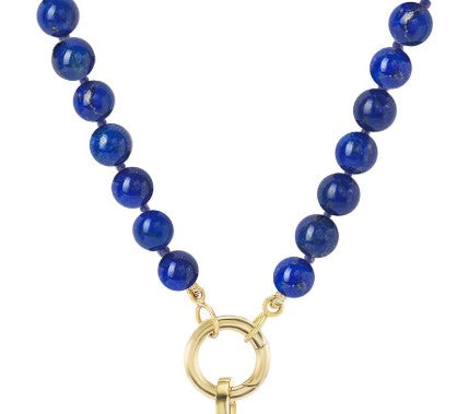 Lapis Lazuli Bead Necklace