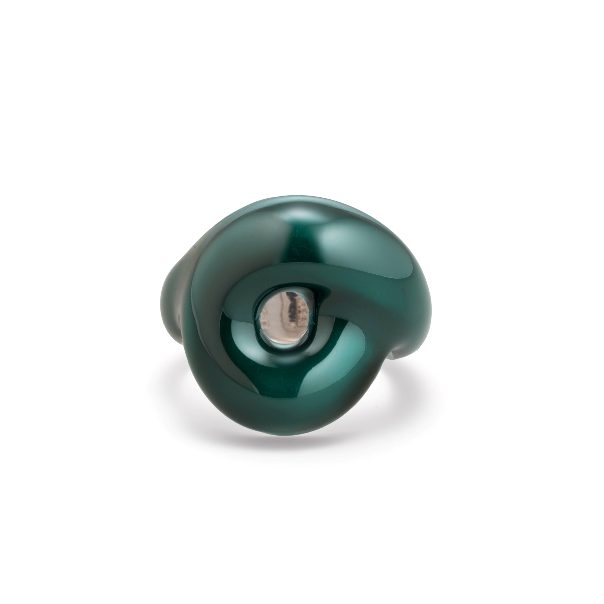 Emerald Green Tarallo Ring