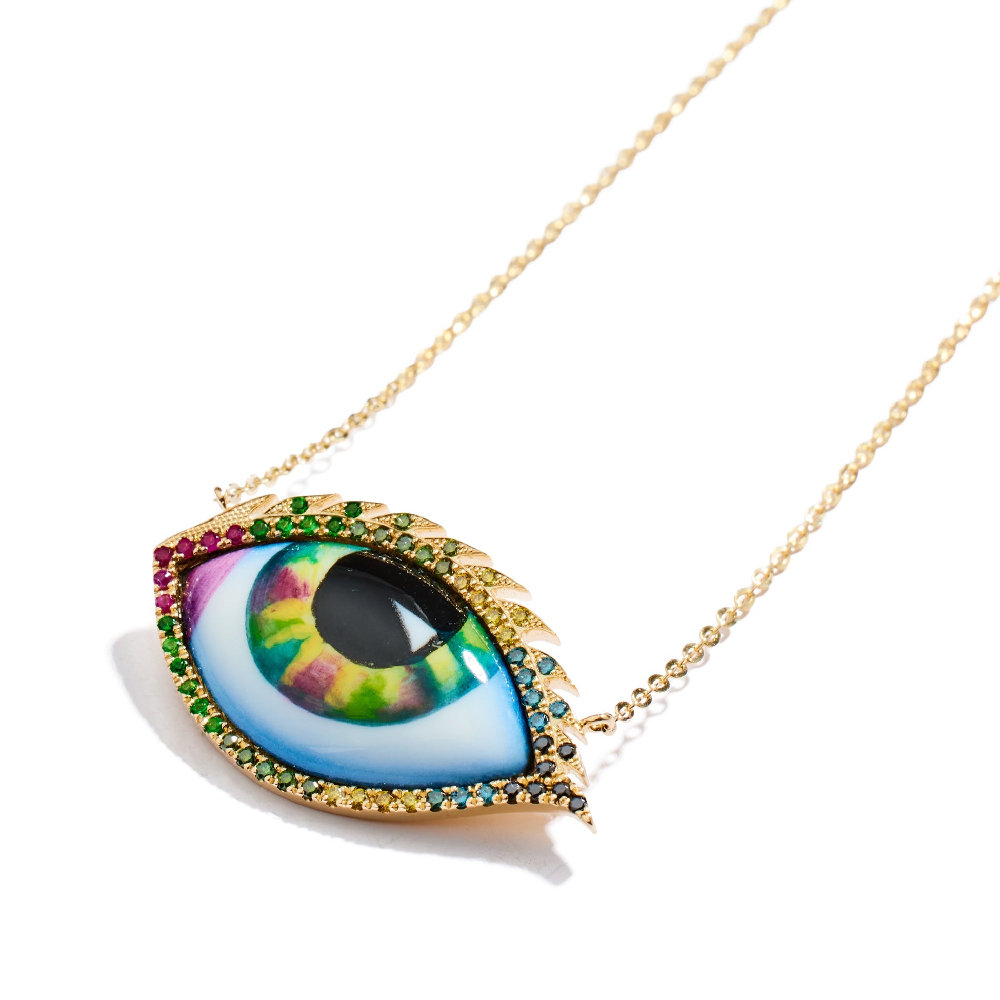 Grand Psychedelic Diamond Necklace