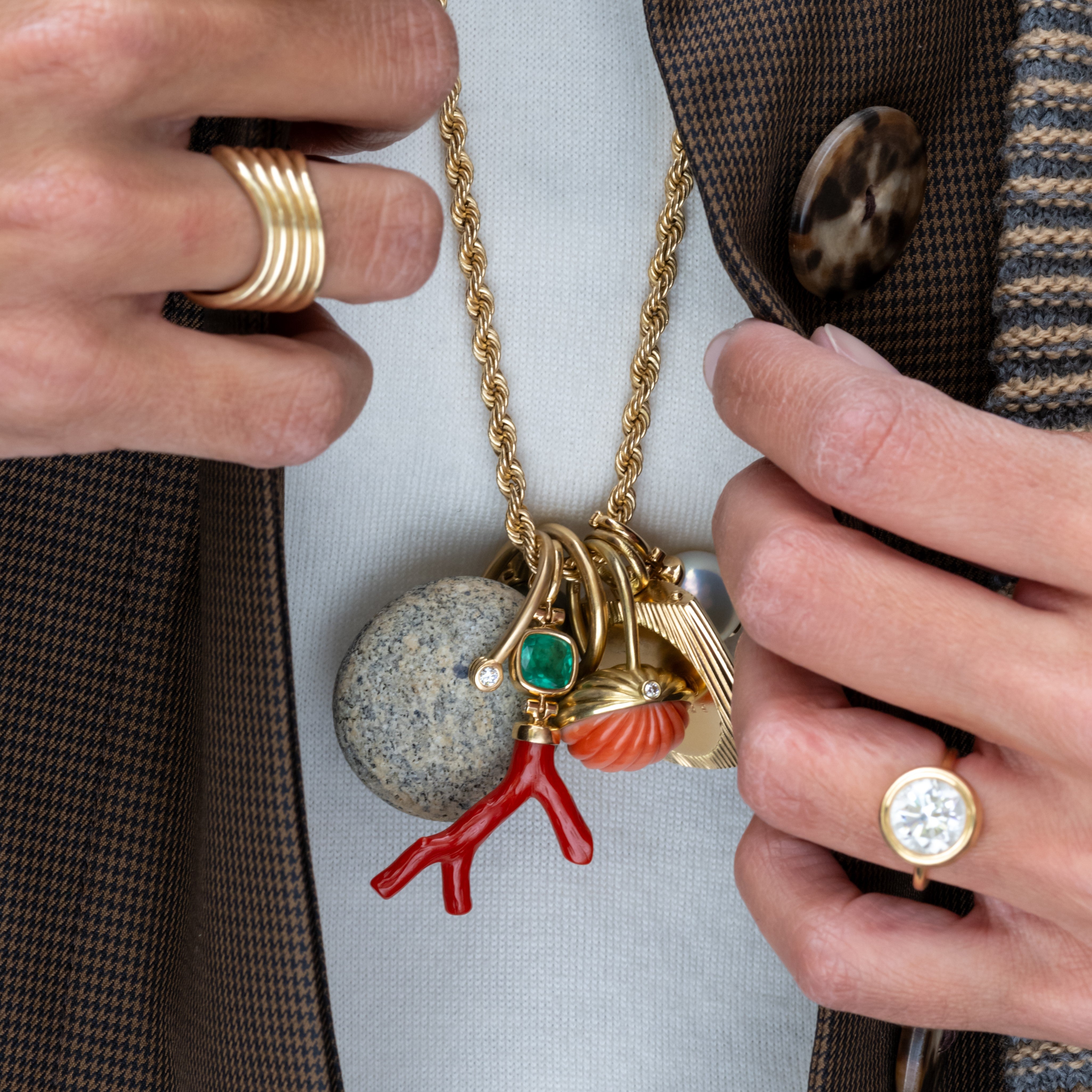 Montauk Pebble No. 4 Pendant