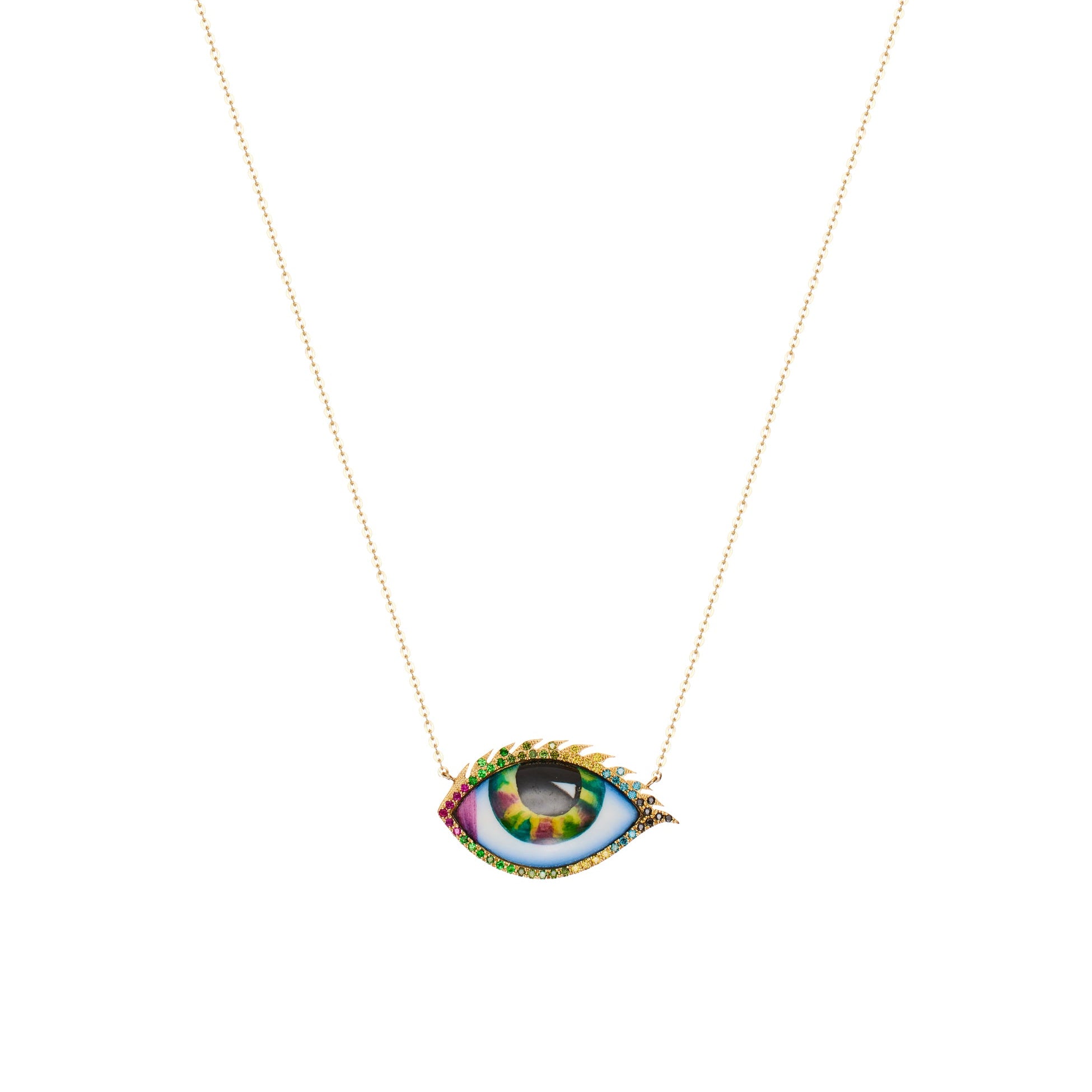 Grand Psychedelic Diamond Necklace