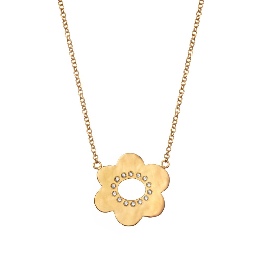 Medium Daisy Diamond Necklace