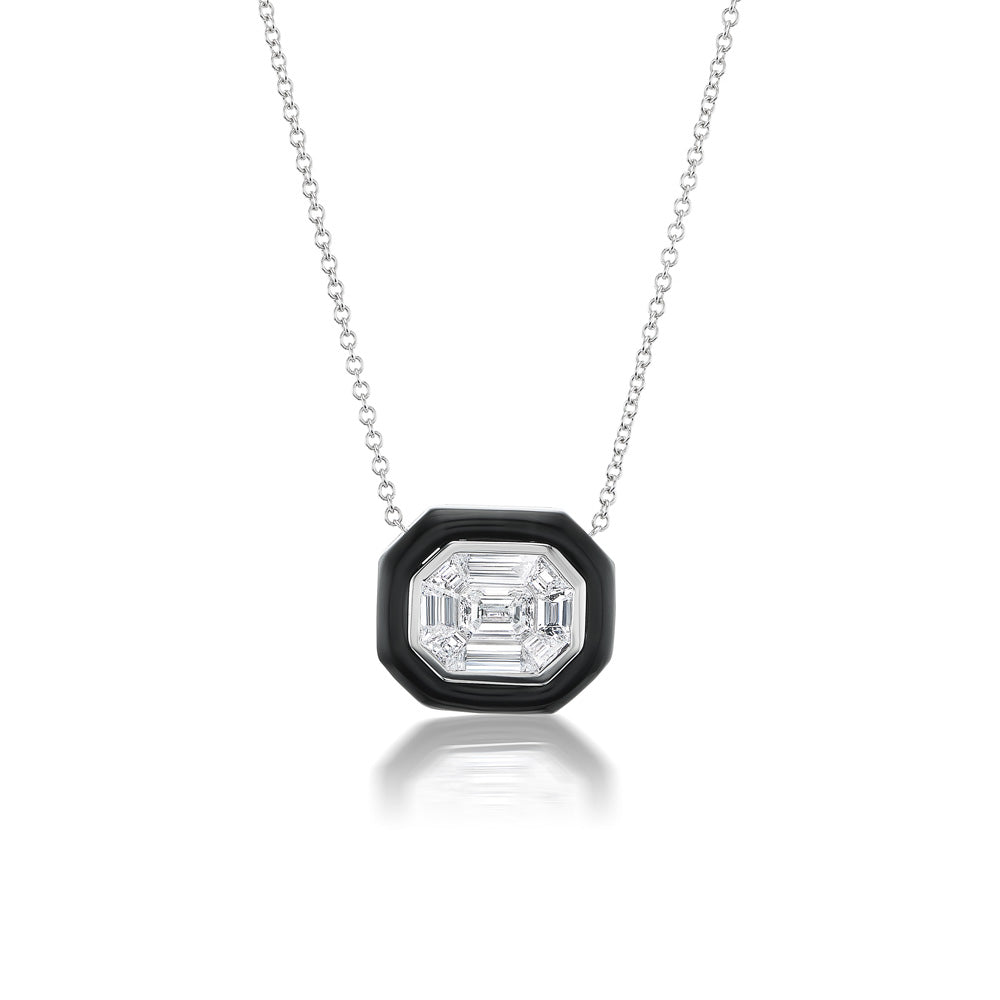 Oui Diamond Necklace