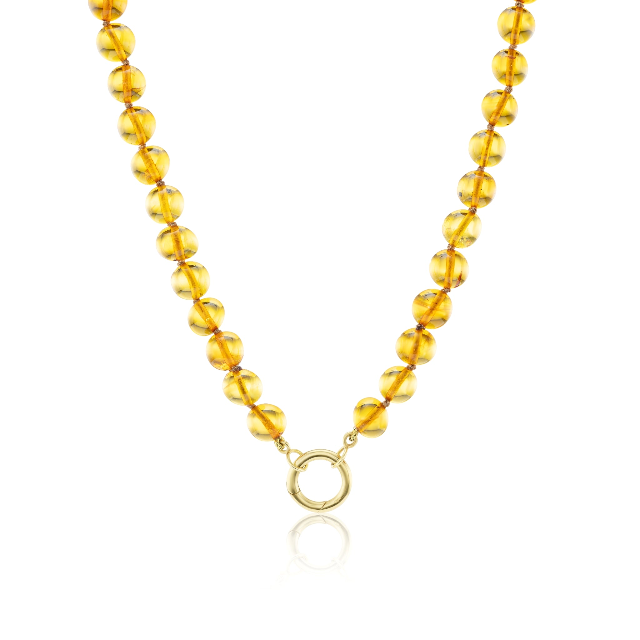 Necklace with Natural Amber