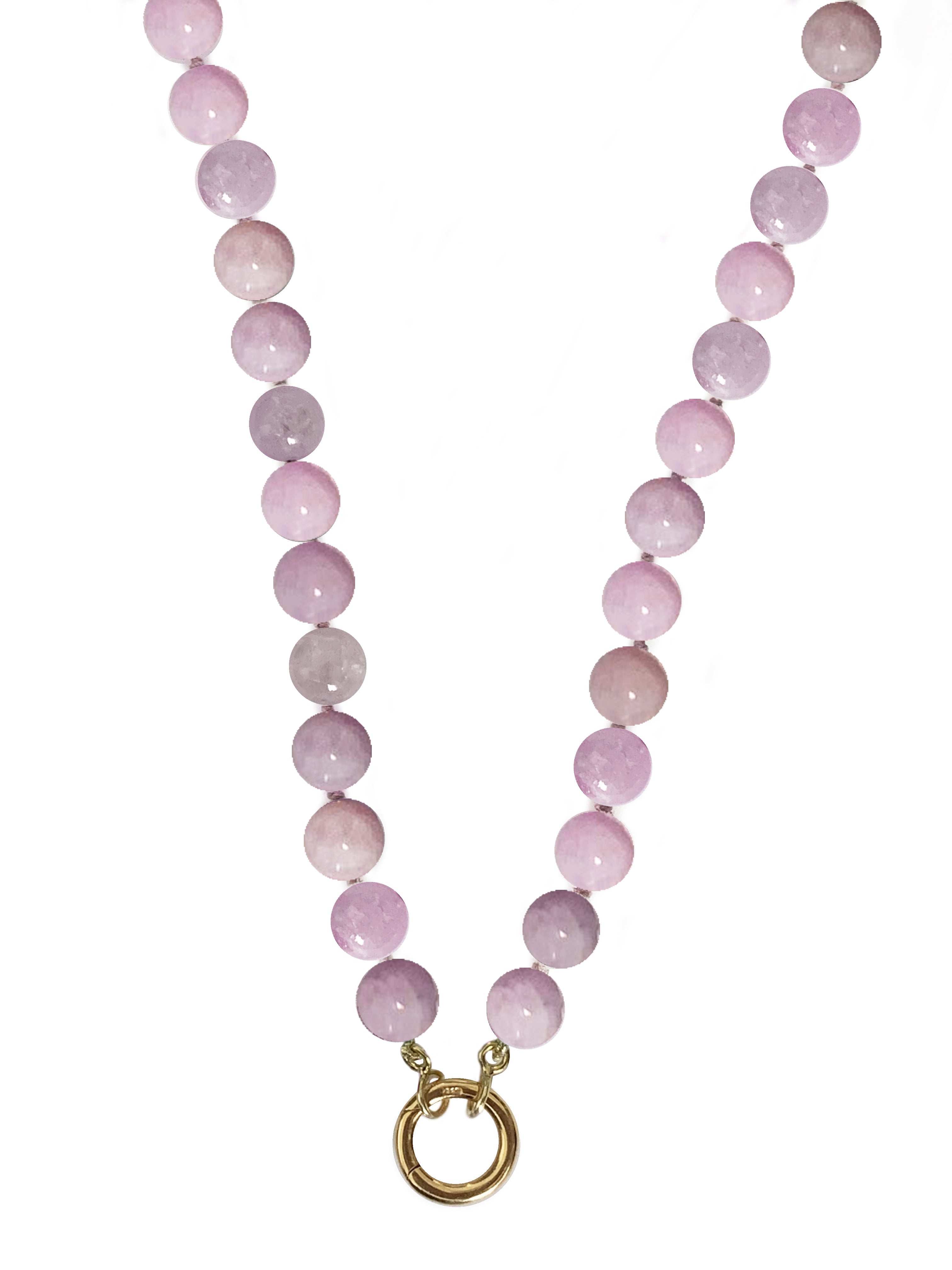 Kunzite Beaded Necklace