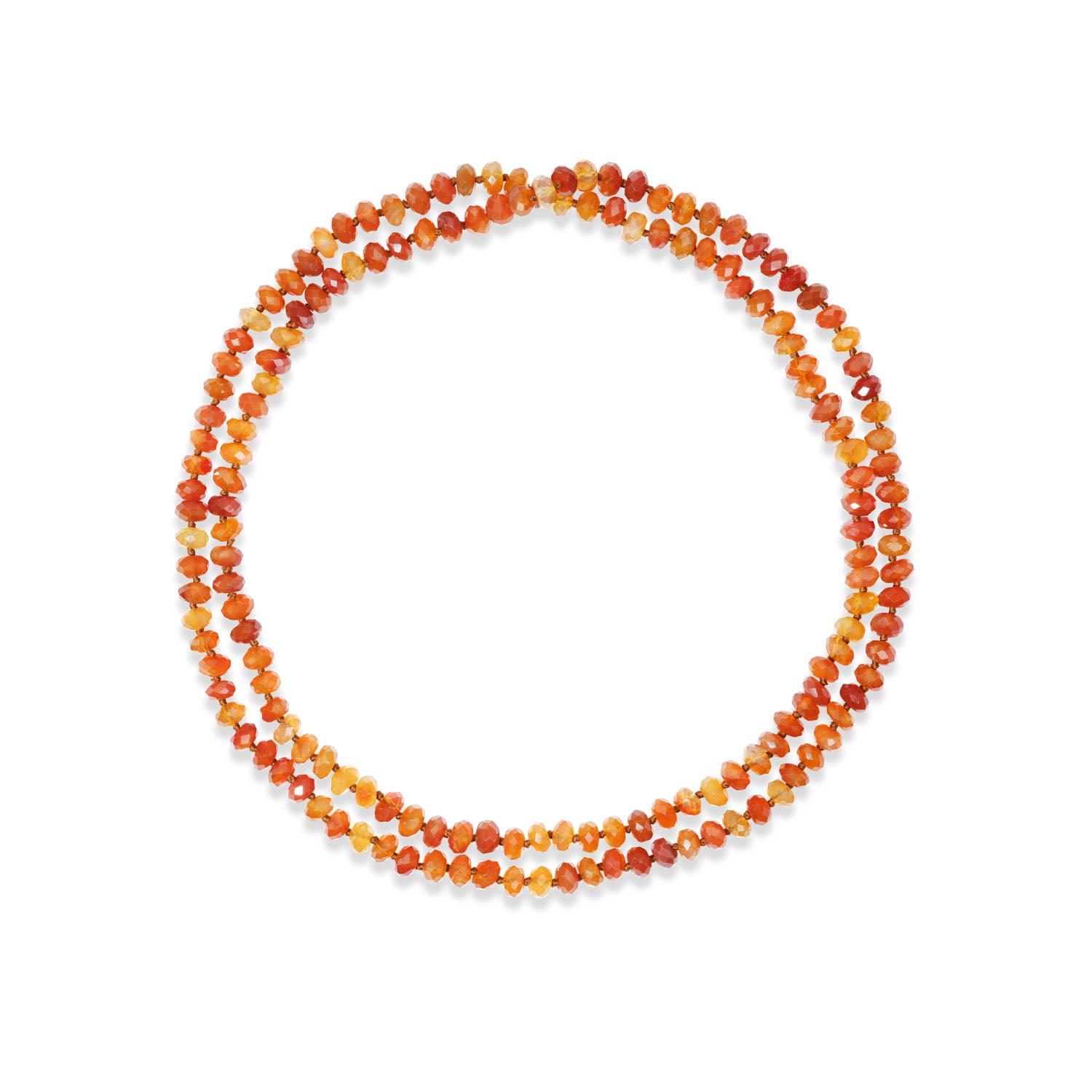 Cornellian Beaded Necklace