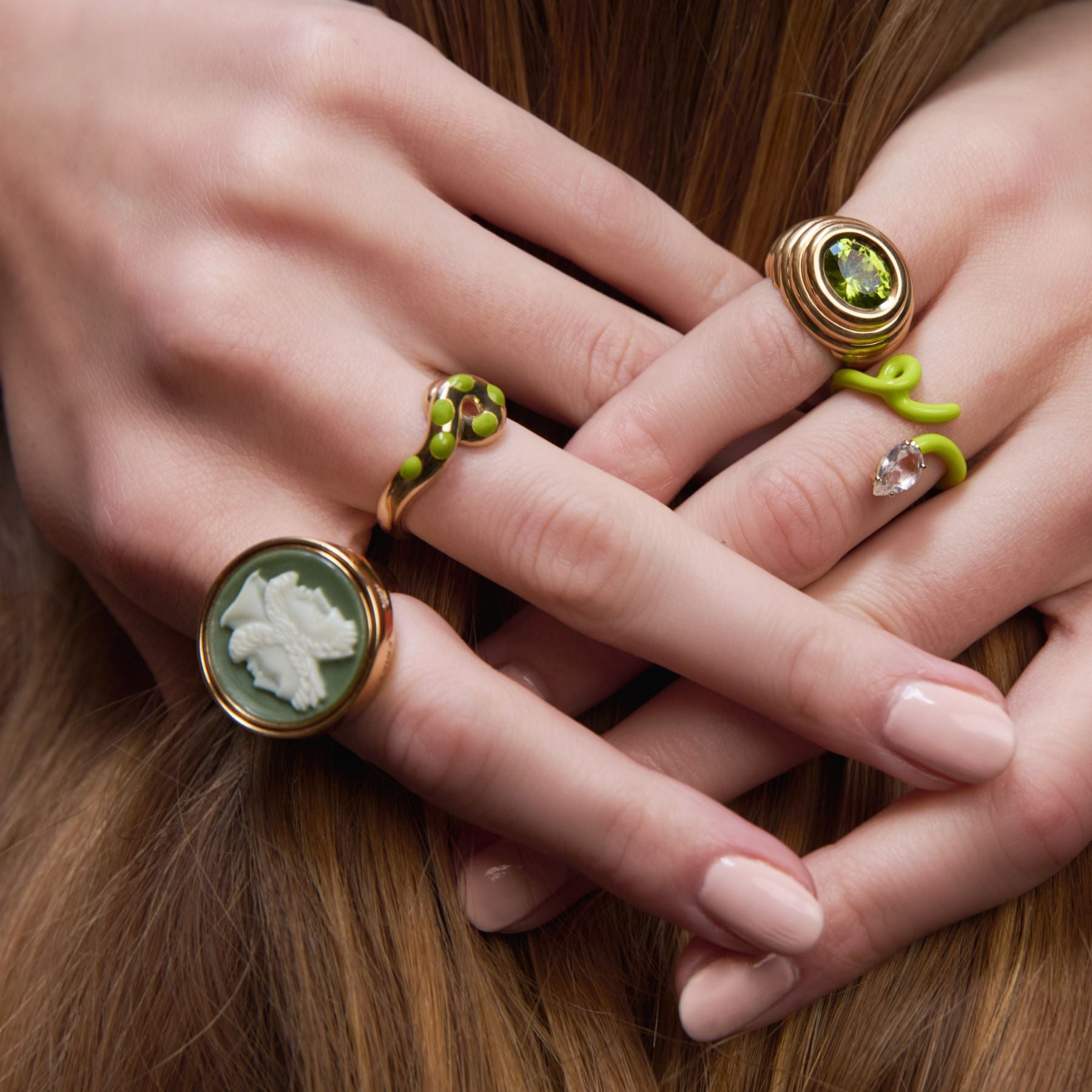 Reversible Change Your Stripes Pumpkin Ring