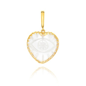 Tina Rock Crystal Charm