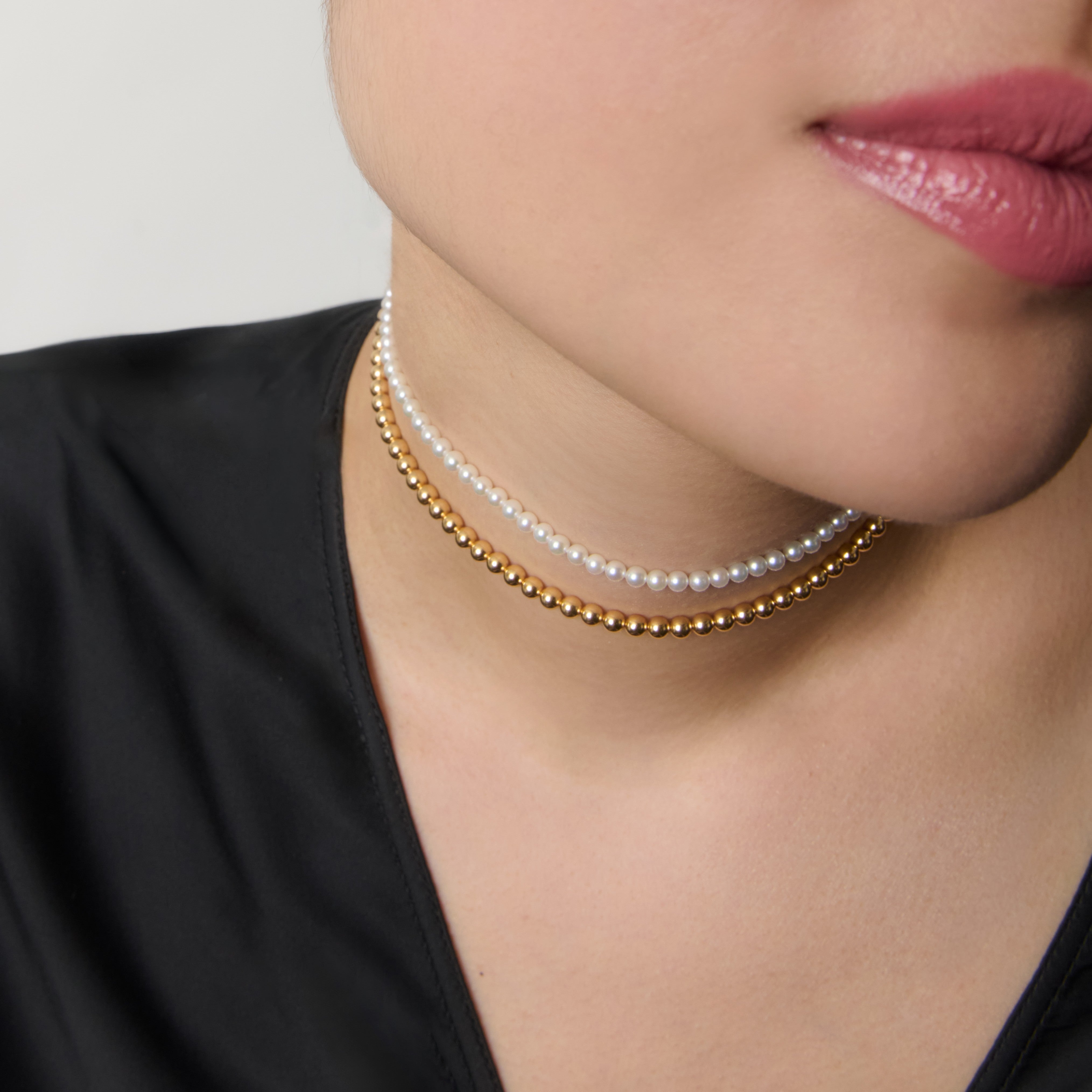 Mini Akoya Pearl Node Strands (clasps & studs sold separately)