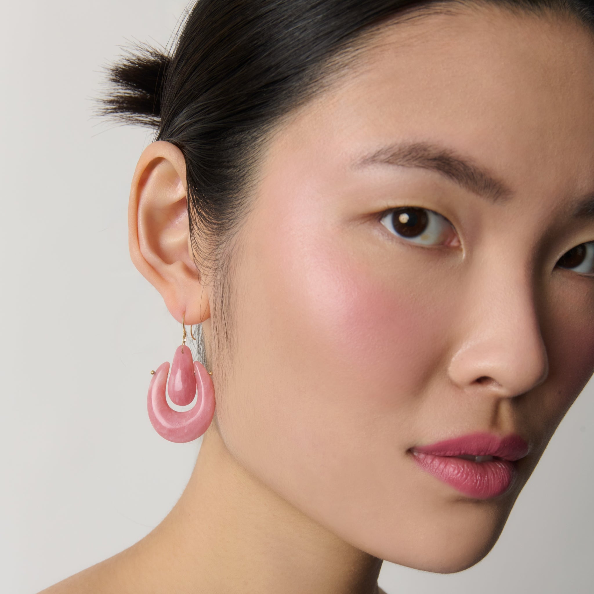 Pink Opal O'Keefe Earrings